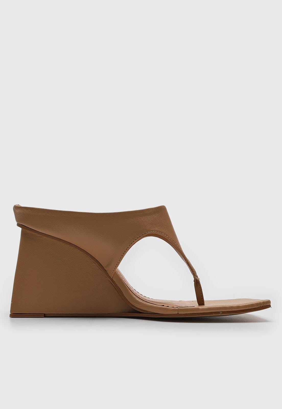 Vista 2 Tamanco Anabela Santa Lolla Thong Santa Lolla nude