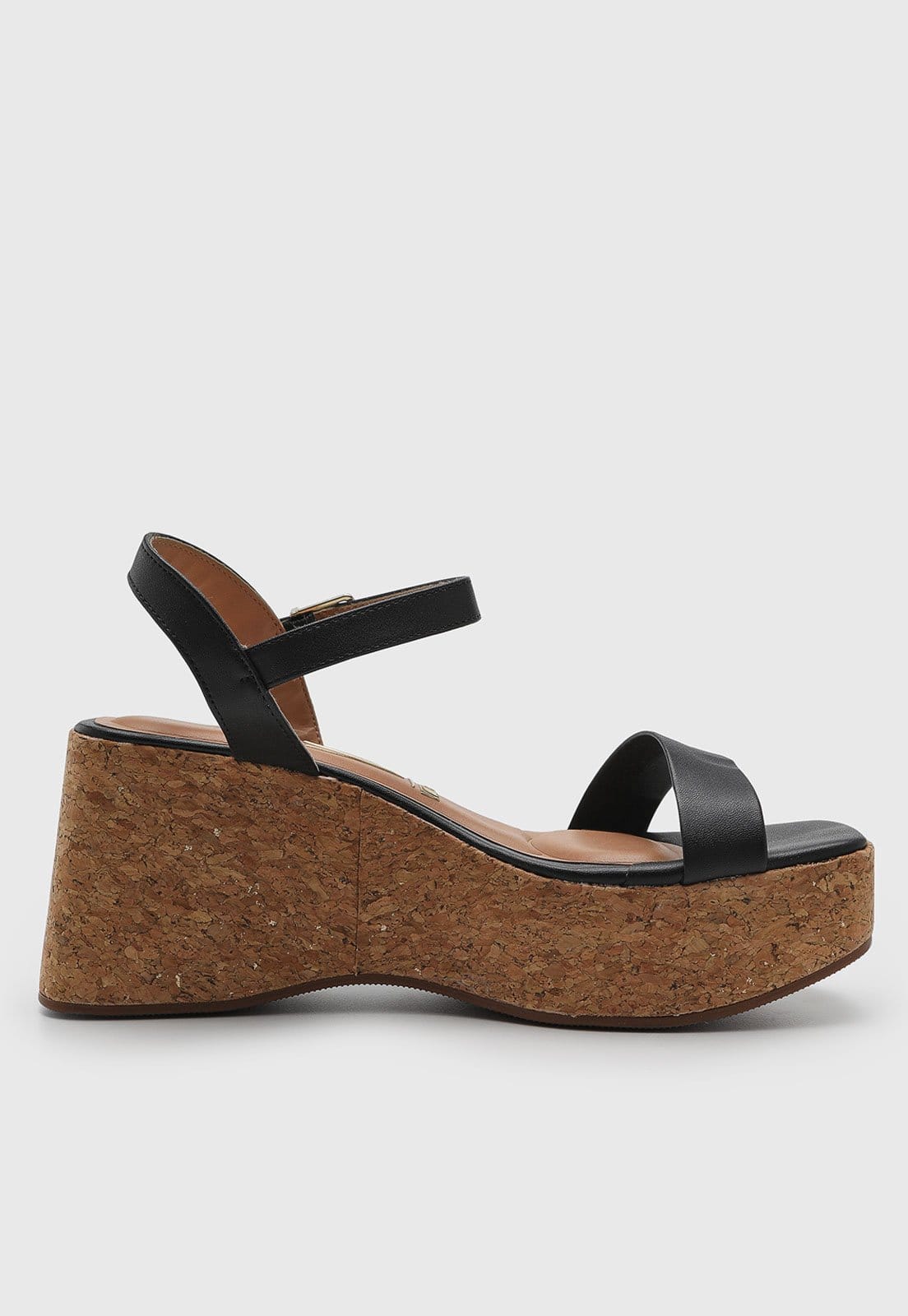 Vista 2 Sandália Feminina Vizzano Plataforma Preta VIZZANO preto