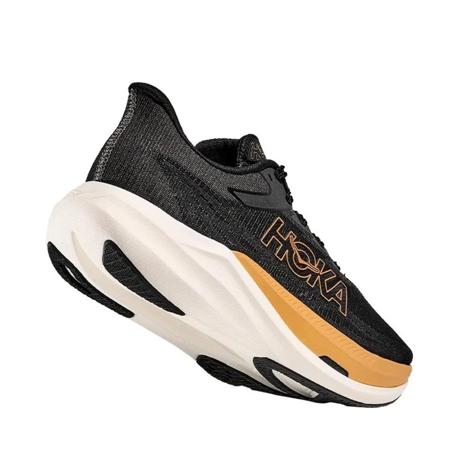 Vista 2 Tênis Hoka Rocket X 3 Masculino Black/Gold HOKA preto black