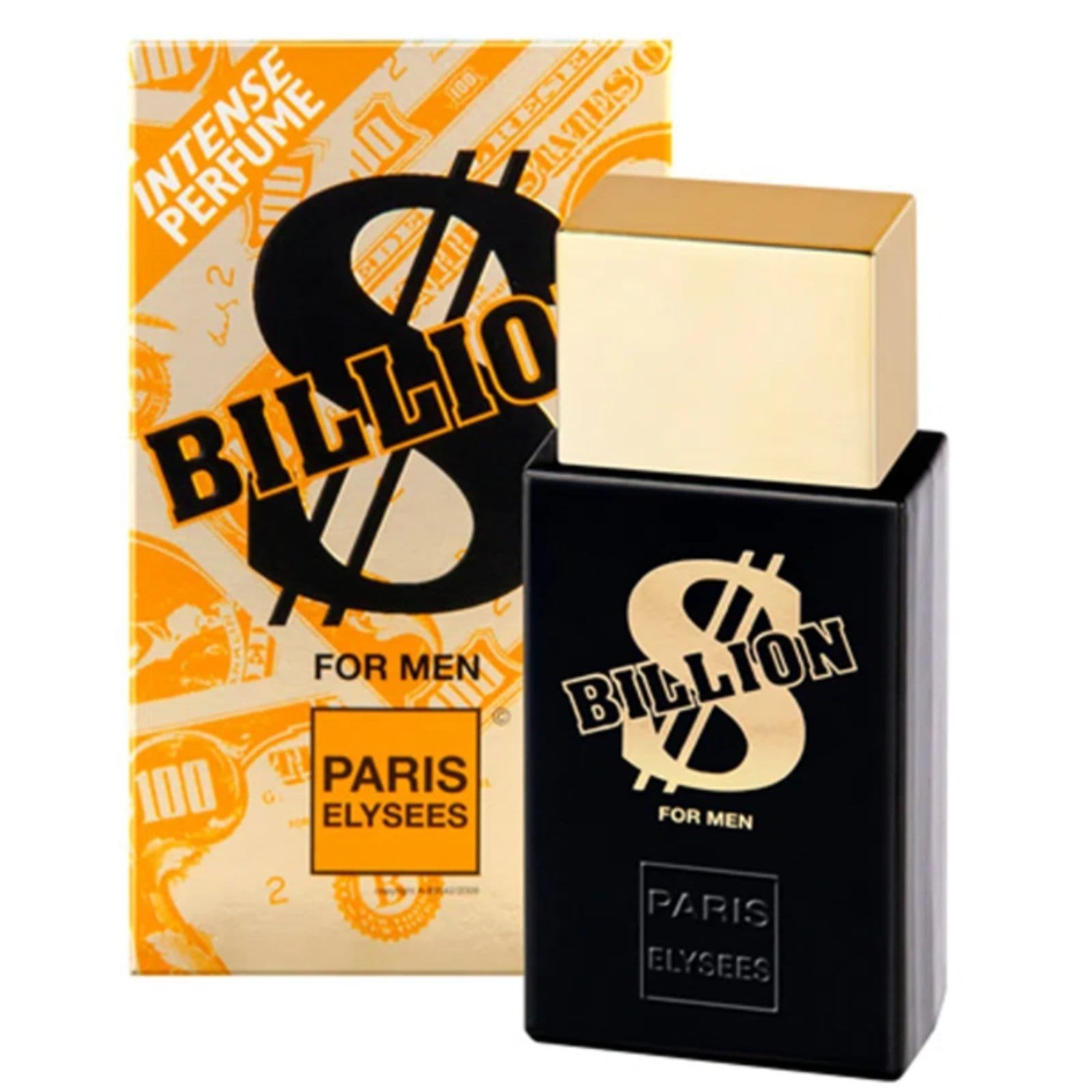 Vista 2 Billion Dollar Masculino Eau de Toilette Paris Elysees incolor