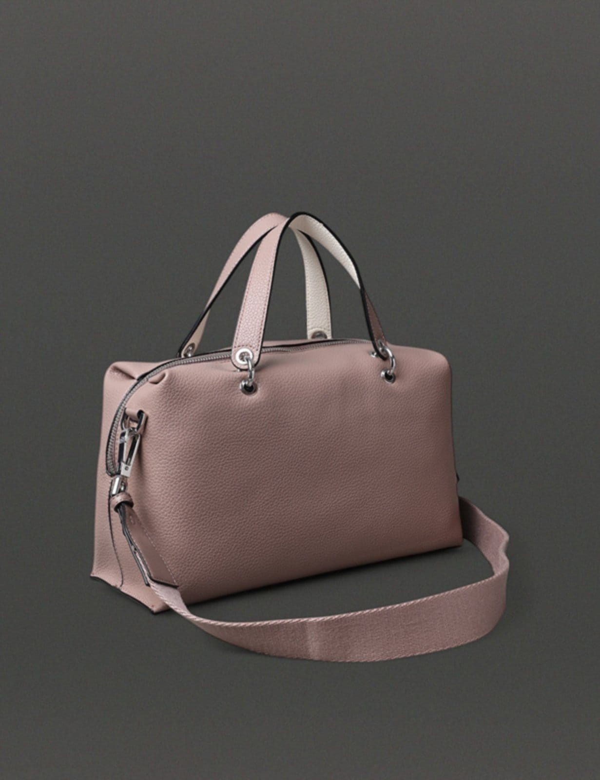 Vista 2 Bolsa Feminina Satchel Calvin Klein - Caqui Medio Calvin Klein Jeans cáqui caqui