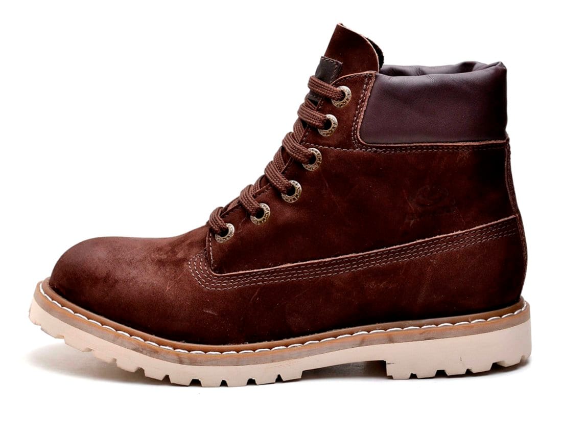 Vista 2 Coturno Clube do Sapato de Franca Patagônia Nobuck Clube do Sapato de Franca amarelo/azul/azul marinho/café/laranja/pink/preto/rosa