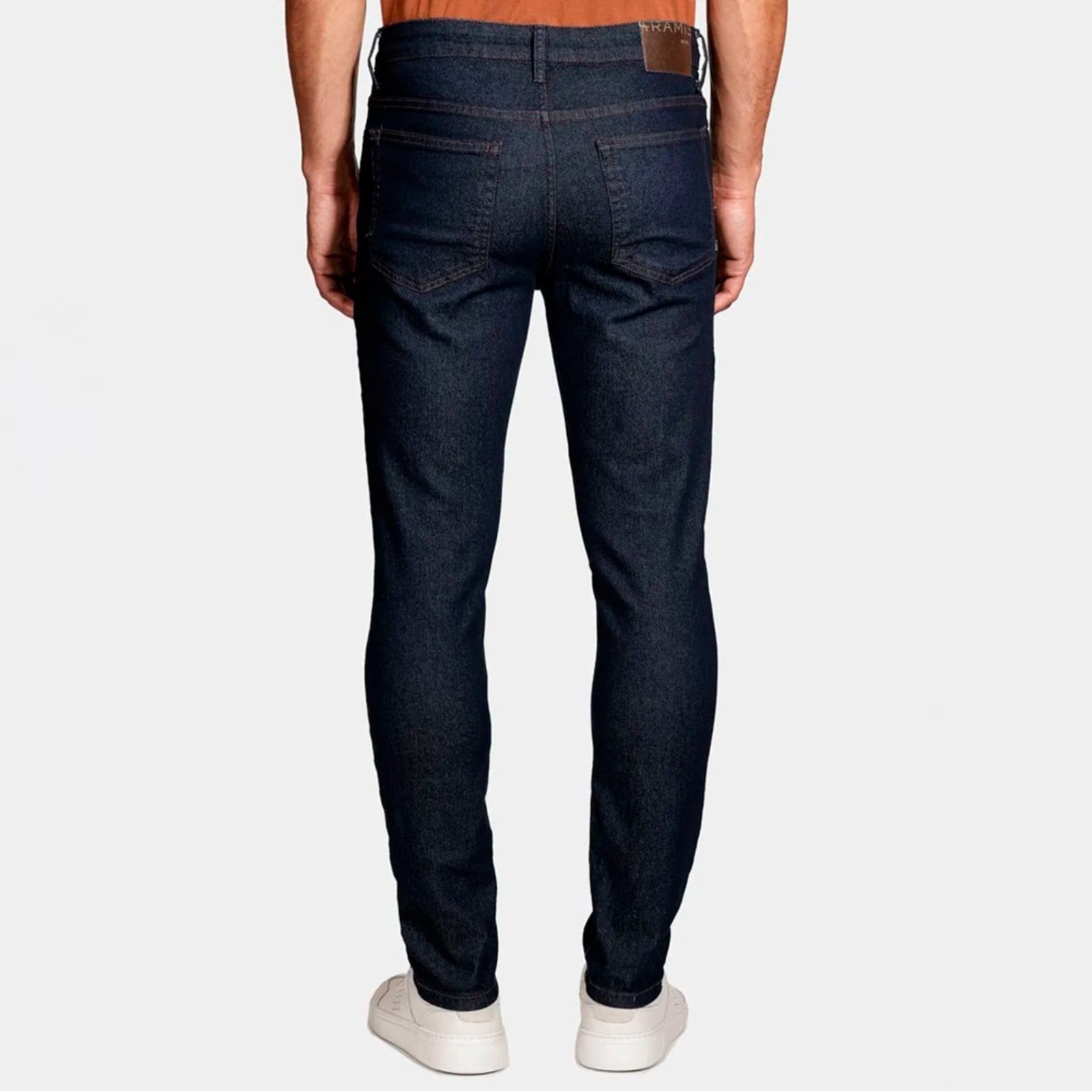 Vista 2 Calça Jeans Aramis Skinny Especial Pr26 Masculino Aramis azul