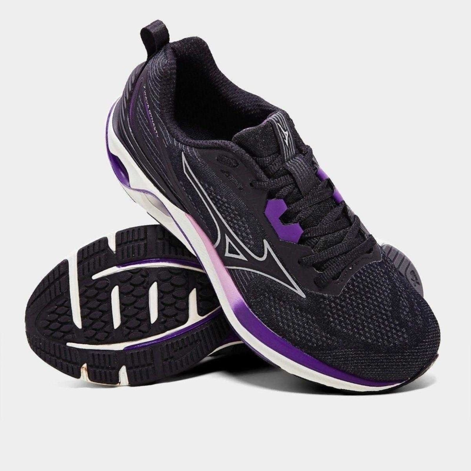 Vista 2 Tênis Feminino Mizuno Wave Dynasty 7 Mizuno preto