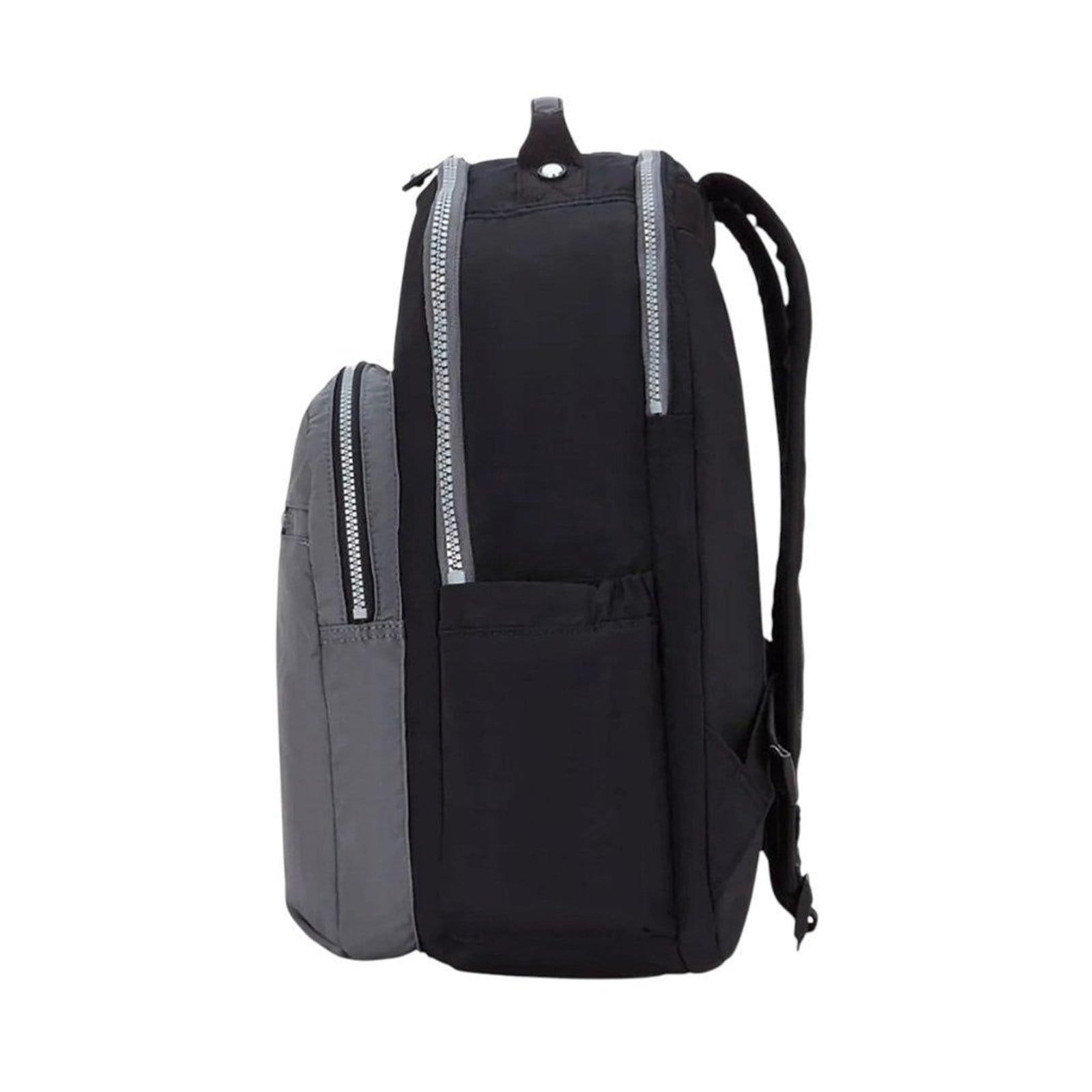 Vista 2 Mochila Kipling Seoul Lap Space Black BL Cinza Kipling preto black