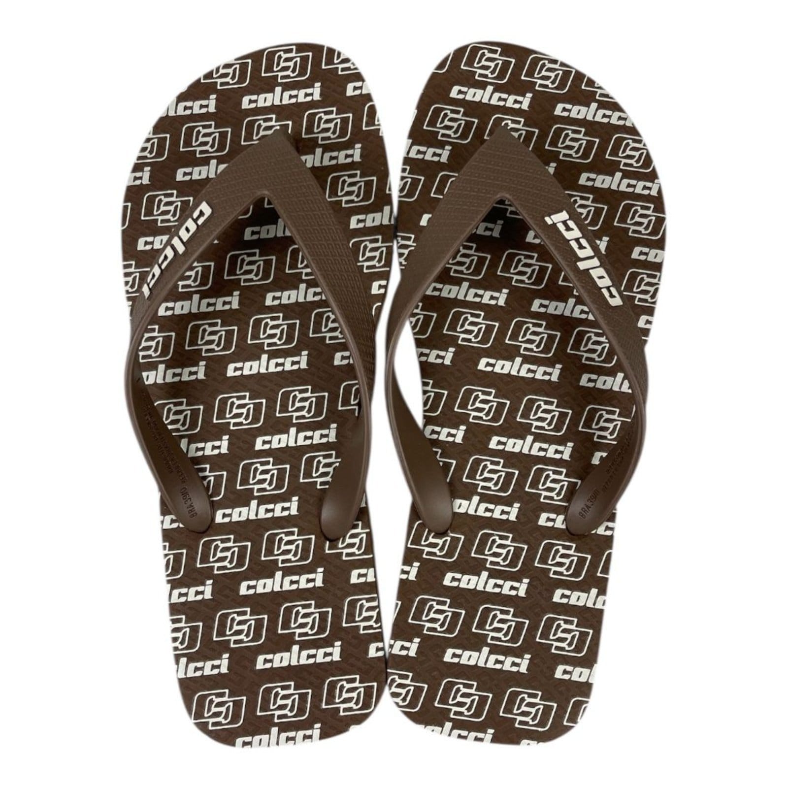 Chinelo Masc Monograma Café