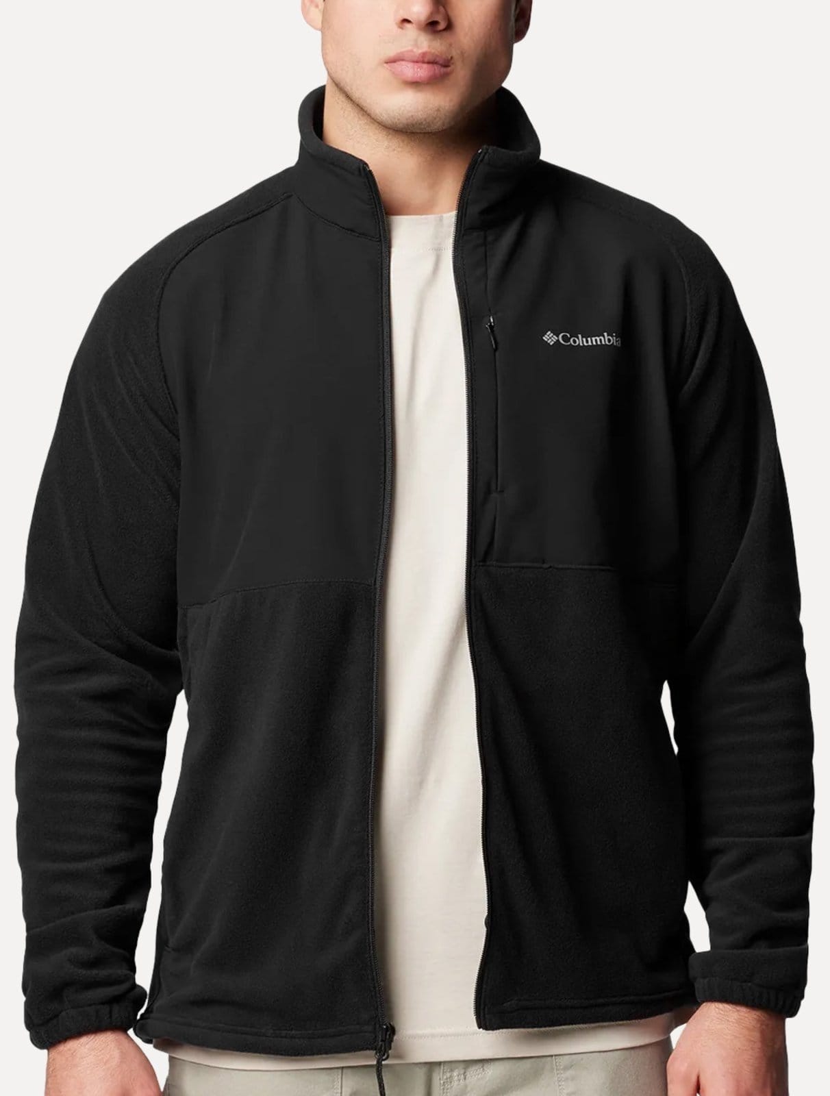 Jaqueta Columbia Masculina Fleeces Sage Peak Full Zip