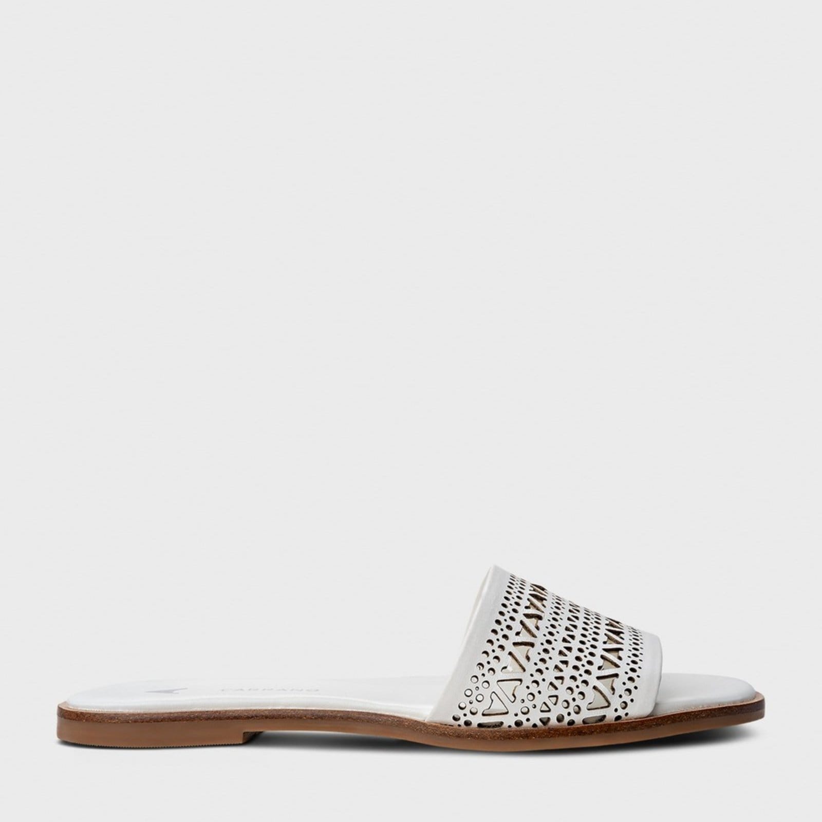 Vista principal Chinelo Flat Carrano 777016 Off White Carrano off-white white