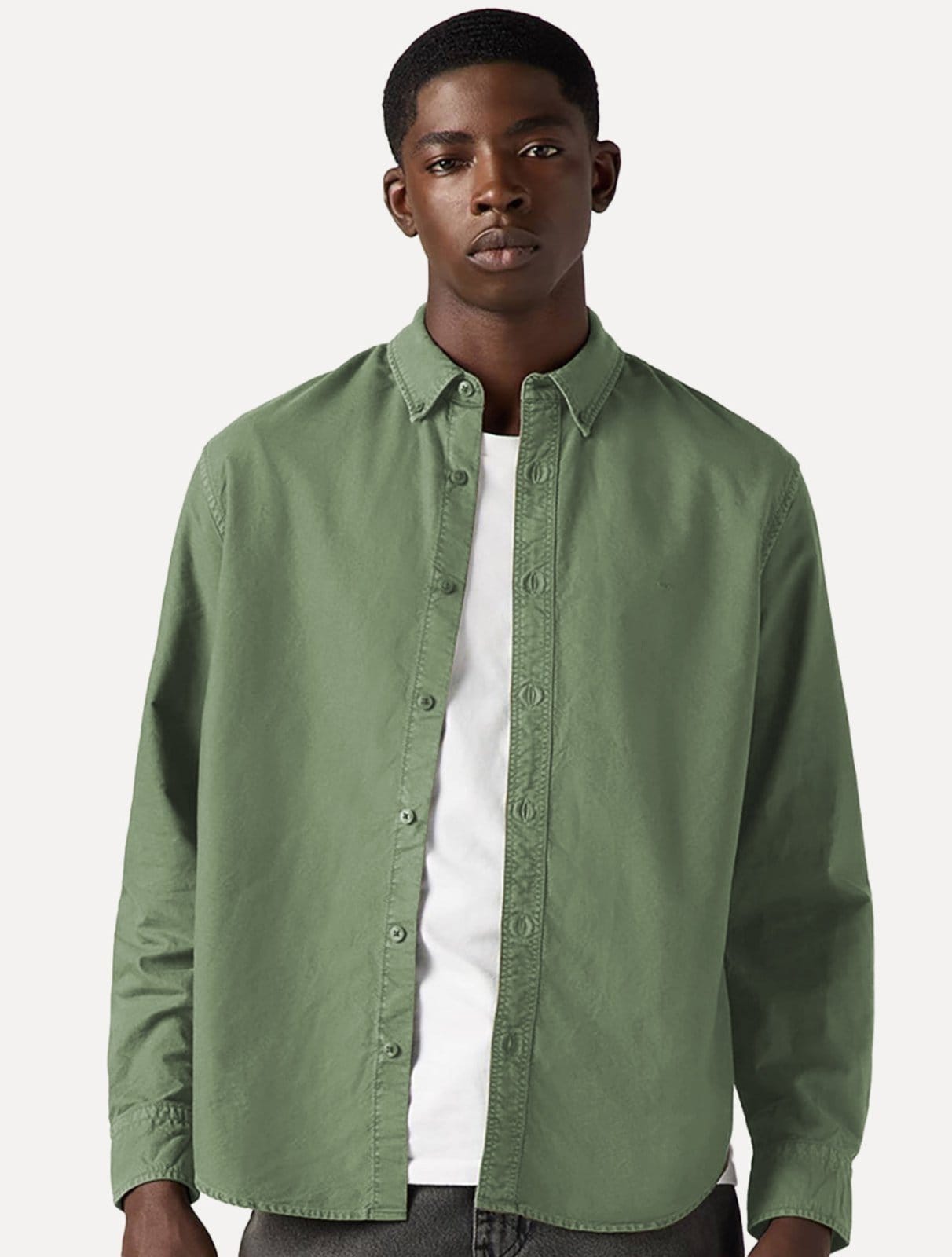 Camisa Levis Masculina Relaxed Oxford Authentic Button Down