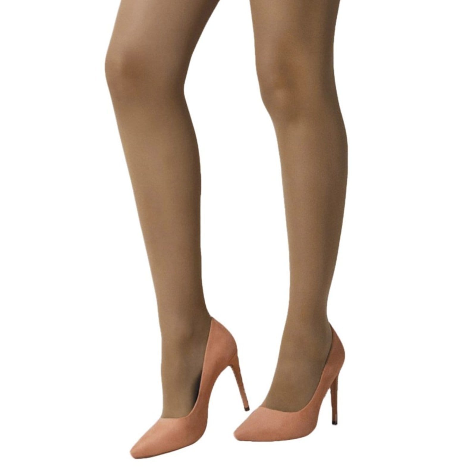 Vista 2 Meia-Calça Selene Básica Fio 15 Feminina SELENE marrom