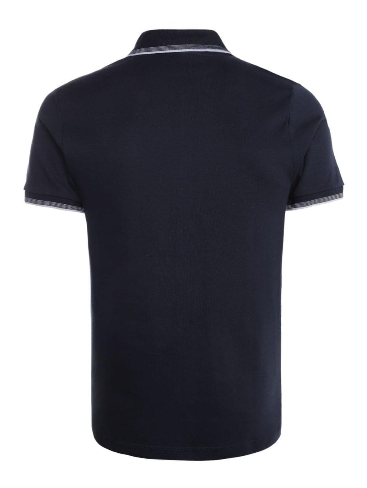 Vista 2 Polo Malha Suede Masculina MARINHO DZero azul