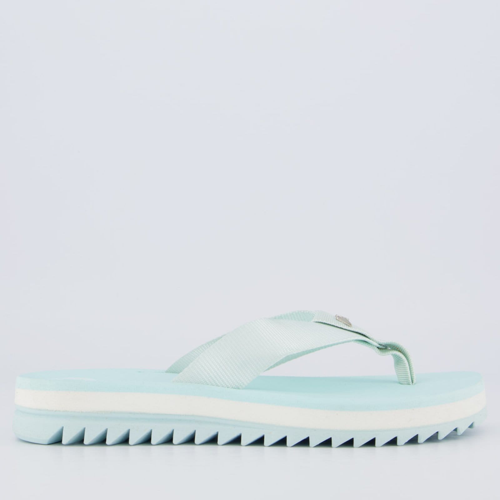 Vista 2 Chinelo Kenner Kyra Pro Feminino Turquesa Kenner azul turquesa