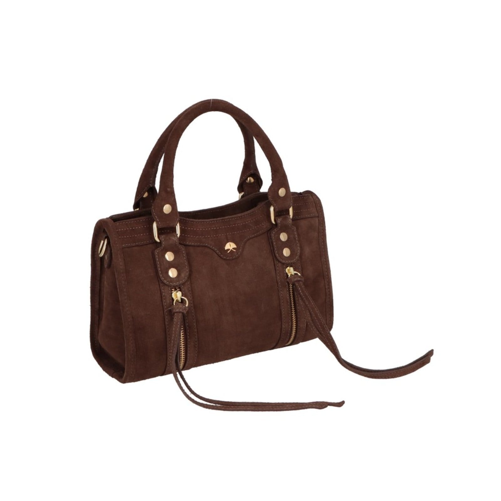 Vista 2 Bolsa Luiza Barcelos 77771302 Marrom Escuro Luiza Barcelos unico