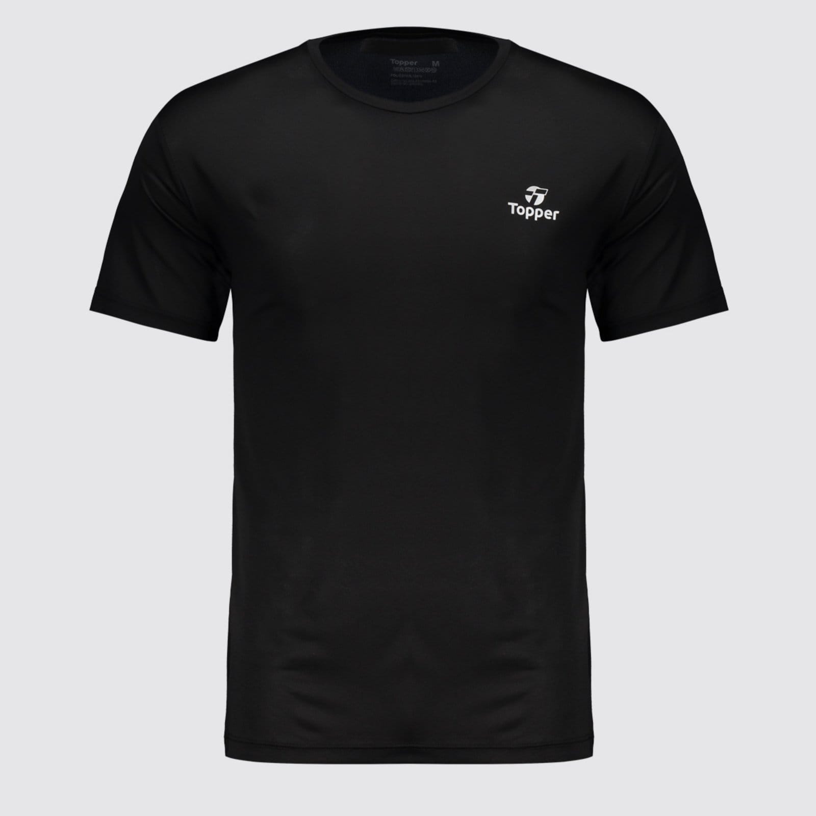 Vista principal Camiseta Topper Spirit Preta Topper preto