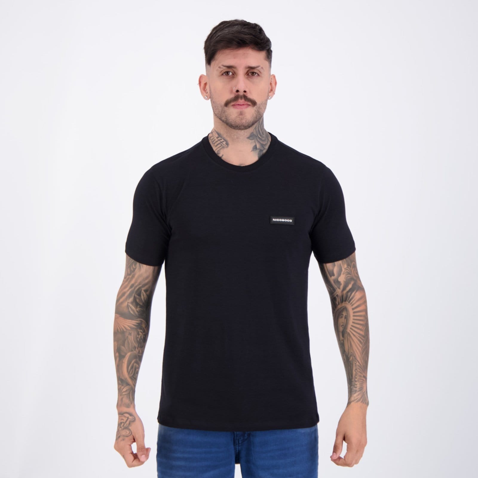 Camiseta Nicoboco Tacos Preta