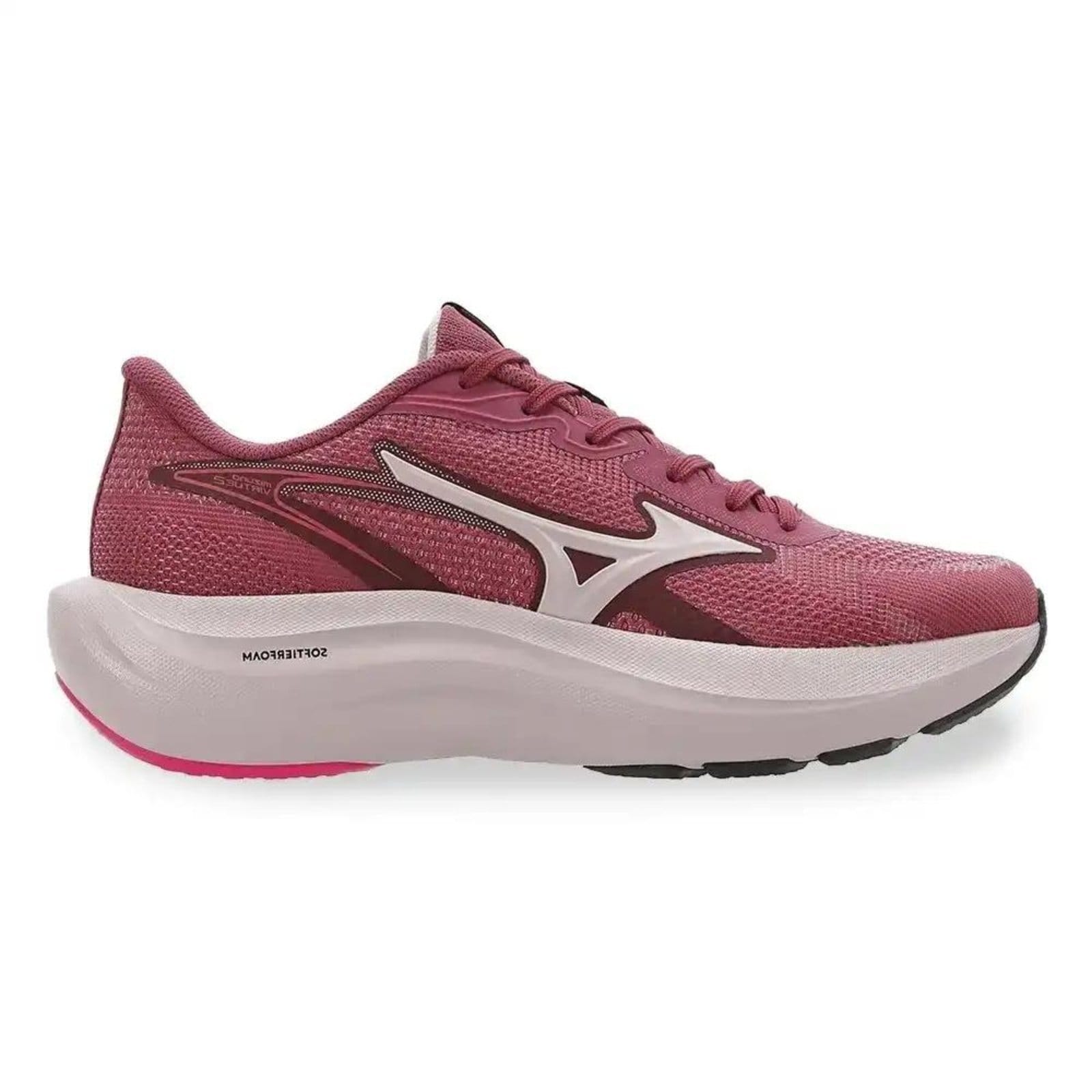 Vista principal Tênis Mizuno Running Feminino Mizuno vermelho