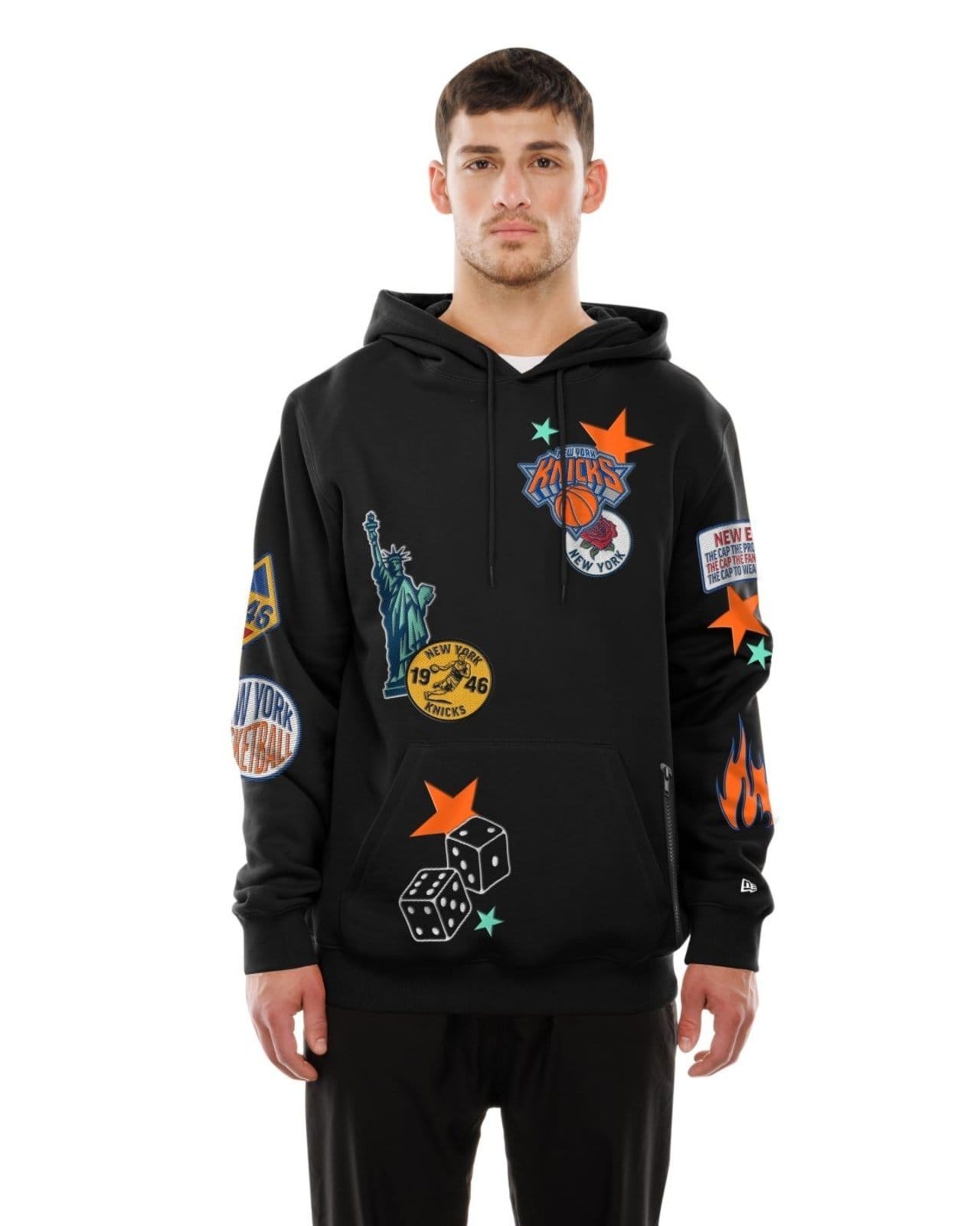 Moletom New Era Canguru Fechado New York Knicks