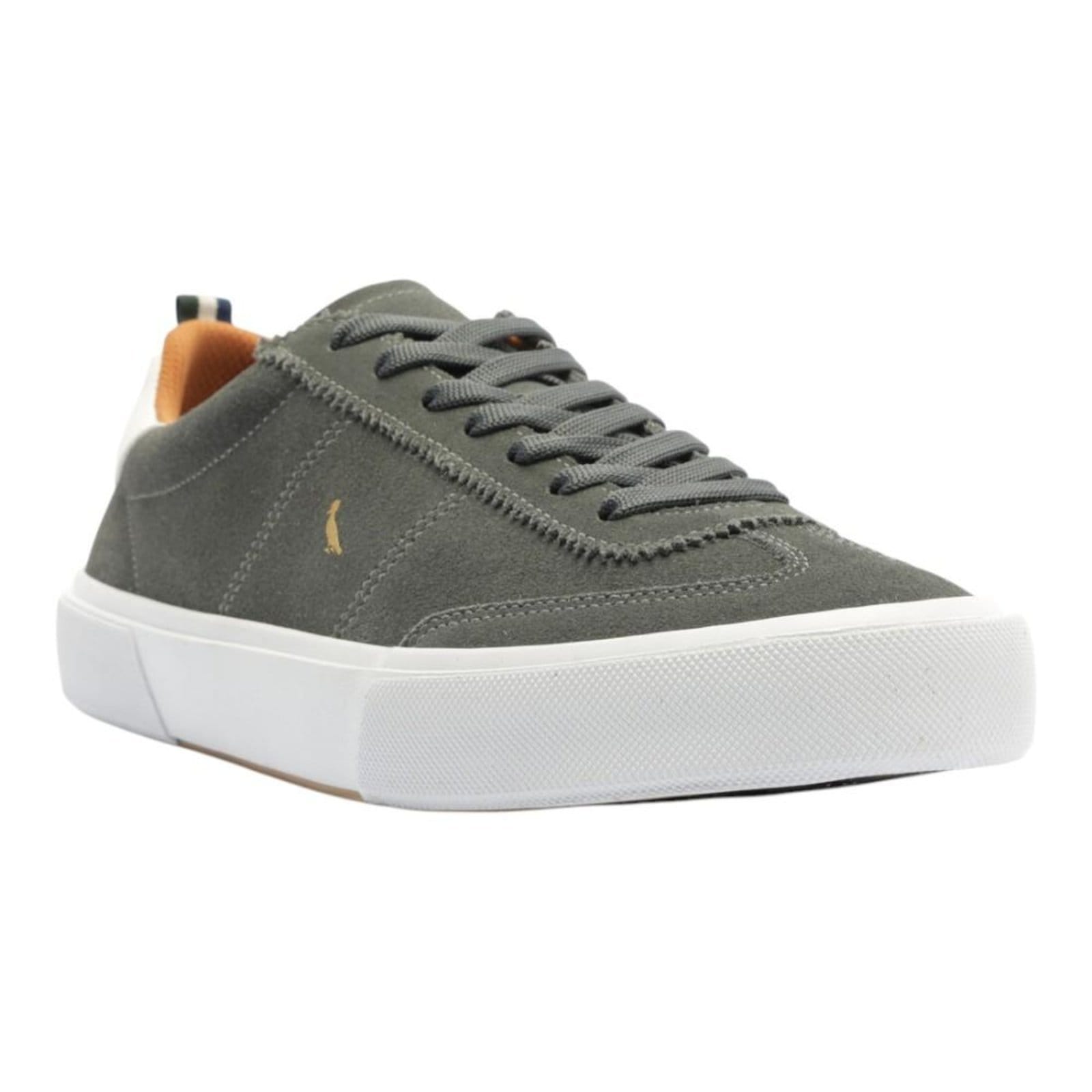 Vista 2 Tênis Reserva Retro Suéde Masculino Cinza Escuro RESERVA GO grafite