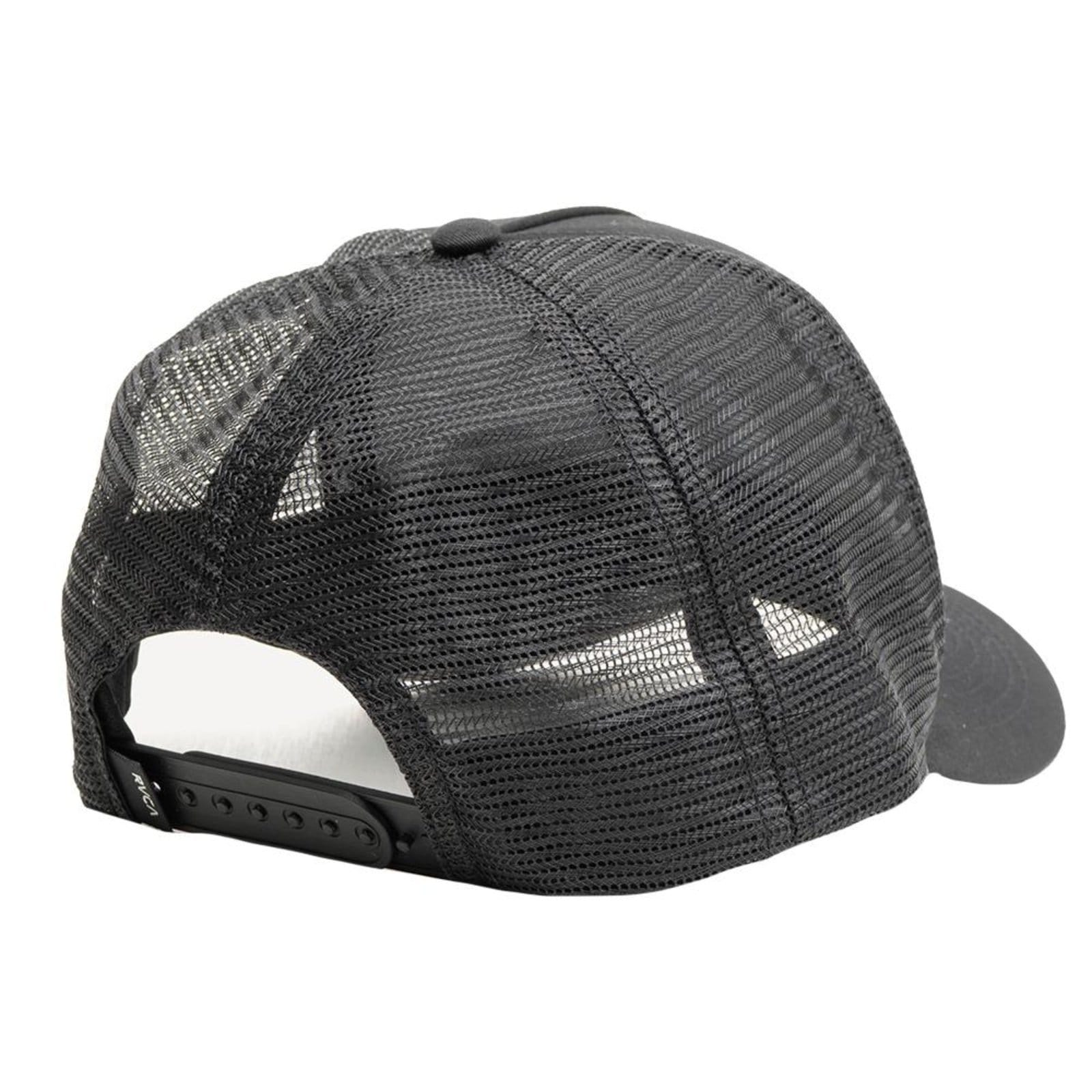 Vista 2 Boné RVCA Aba Curva Hawai Aloha Trucker SM26 RVCA preto