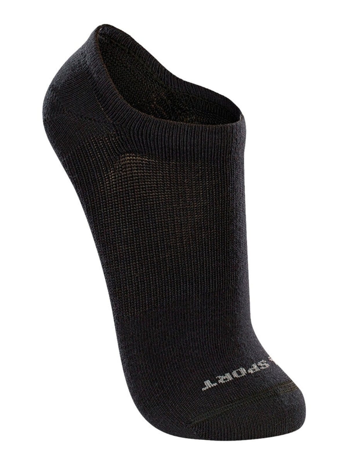 Vista 2 Kit 12 Pares de Meias Esportiva Invisível Lupo Lupo preto