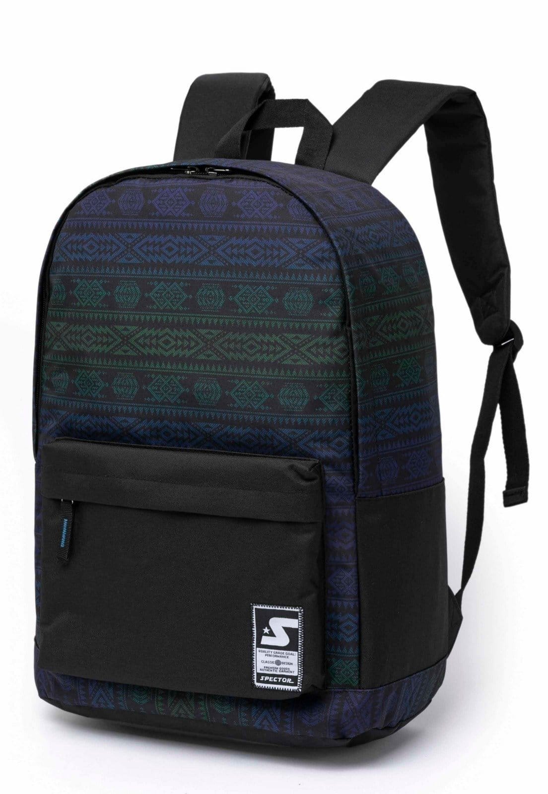 Vista 2 Infantil - Mochila Bolsa Spector Masculina Escolar Espaçosa Casual Moderna Reforçada Spector preto