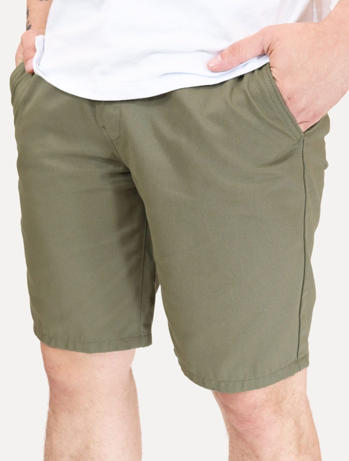 Bermuda Levis Masculina Sarja Chino Straight