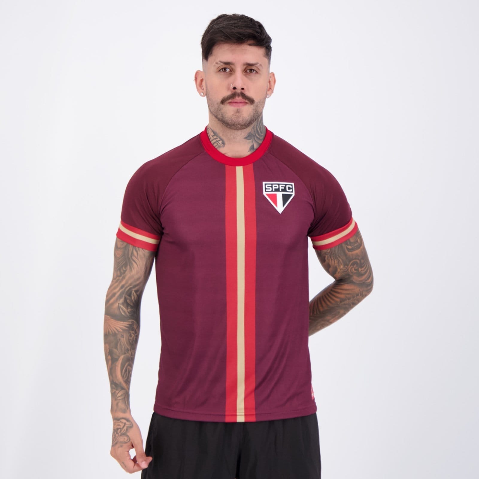 Camisa São Paulo Linea Bordô