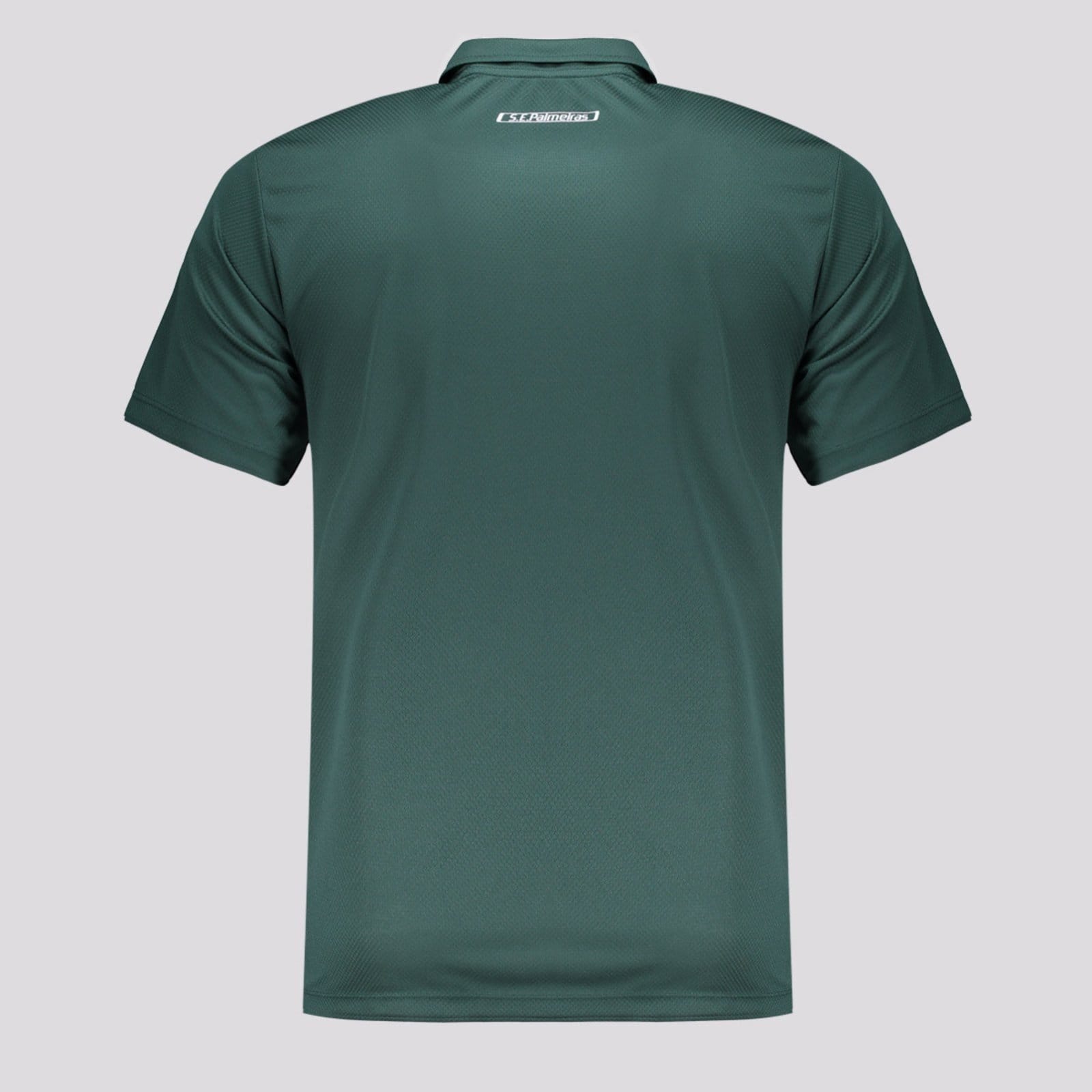 Vista 2 Polo Palmeiras Basic Escudo Betel verde