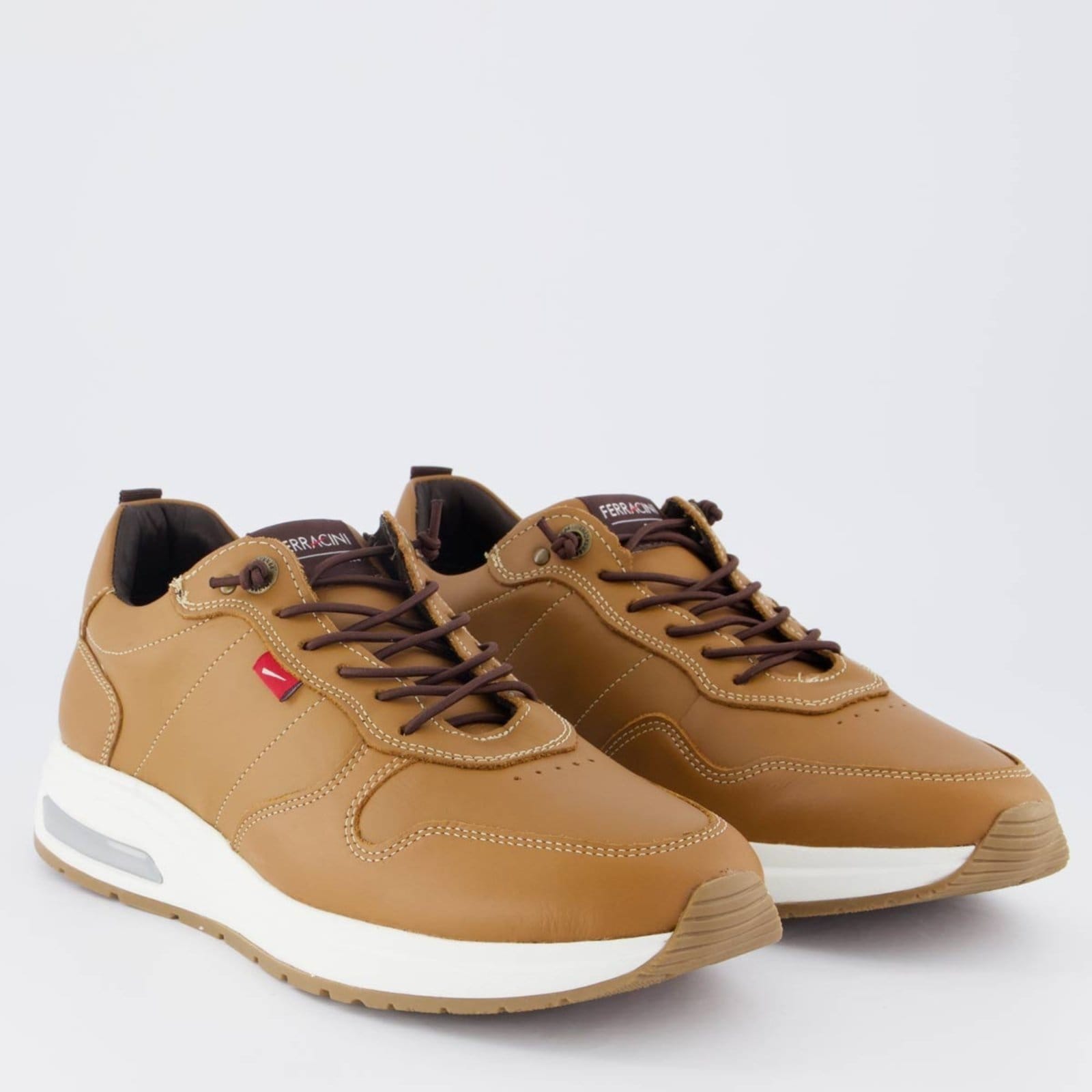 Vista 2 Tênis Ferracini Vyper Gold Marrom FERRACINI marrom gold
