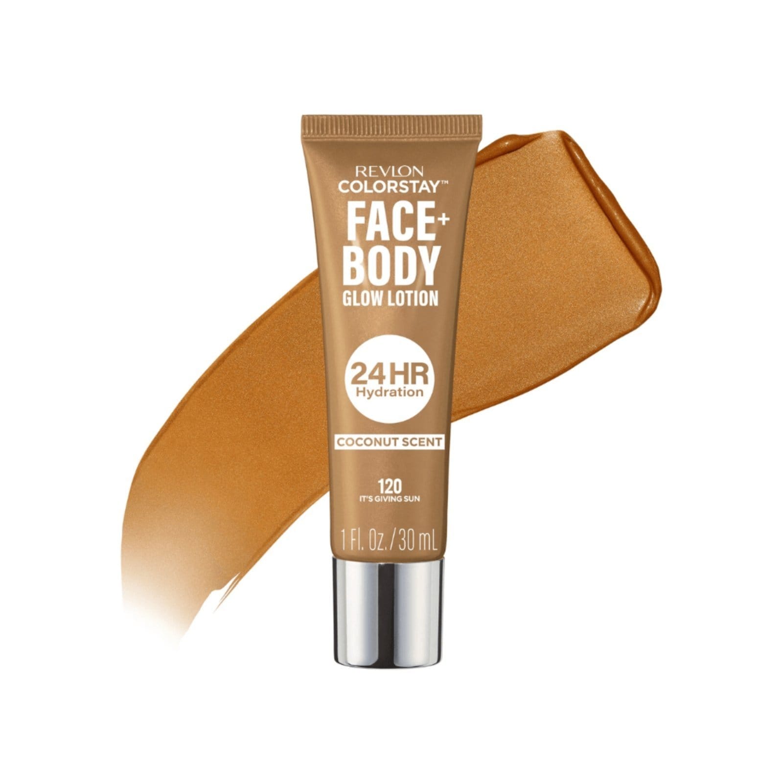 Vista 2 Revlon ColorStay Face Body Glow Lotion It's Giving Sun Revlon bronze