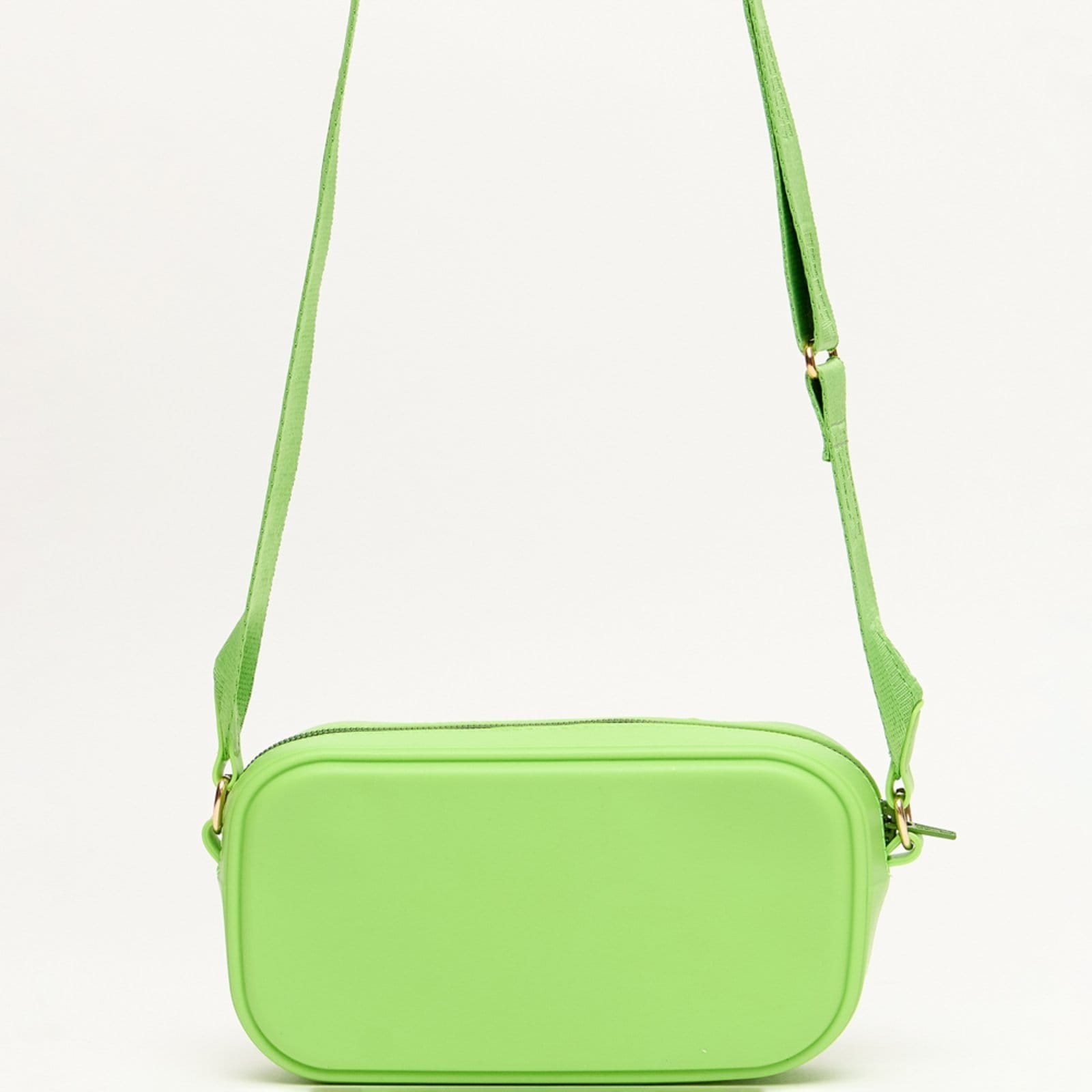 Vista 2 Bolsa Crossbody Lança Perfume Camera Ve25 Feminino Lança Perfume verde