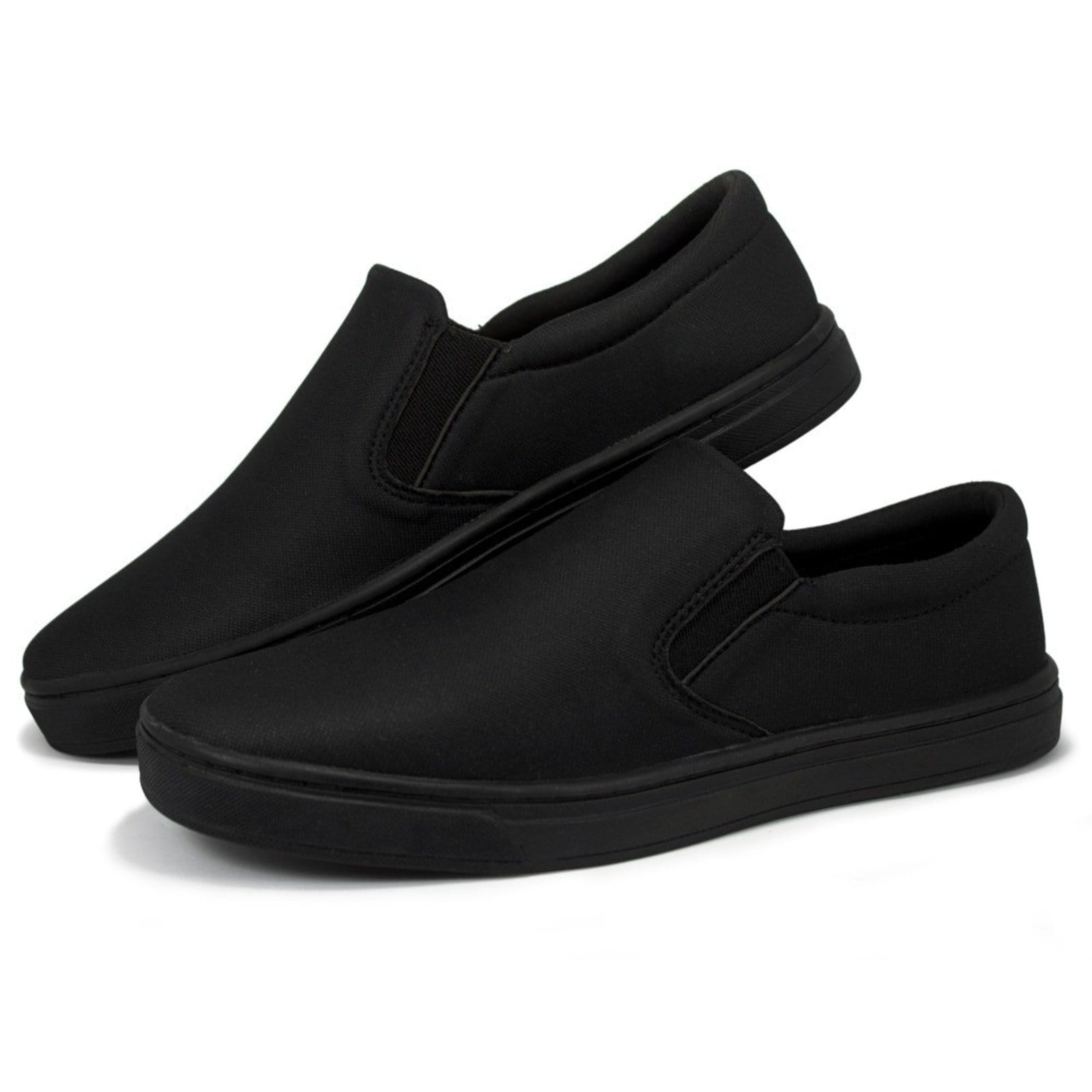 Tênis Slip On Casual Nine4 em Lona Comfort Solado Caixa