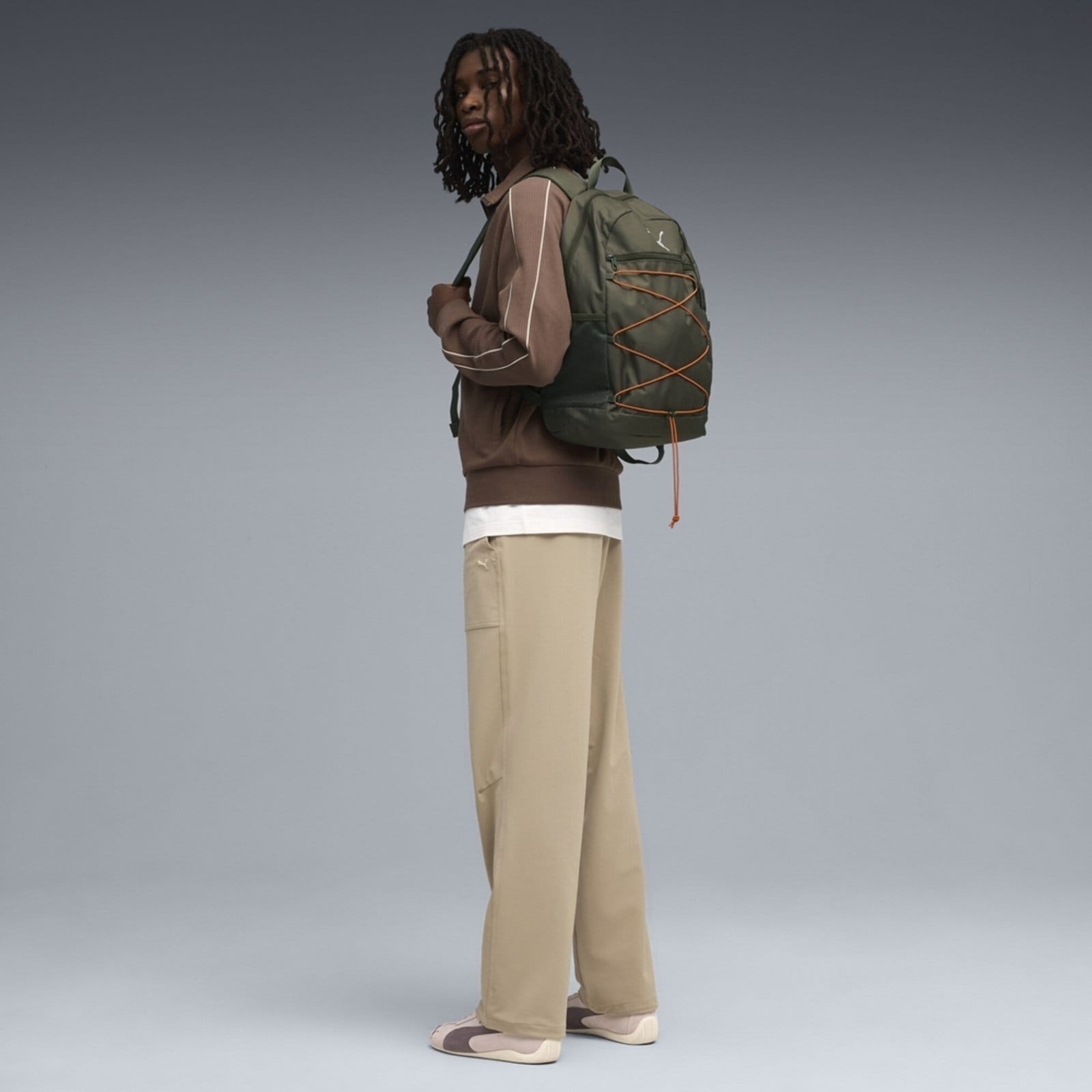 Vista 2 Mochila PUMA Plus 20L II Puma verde