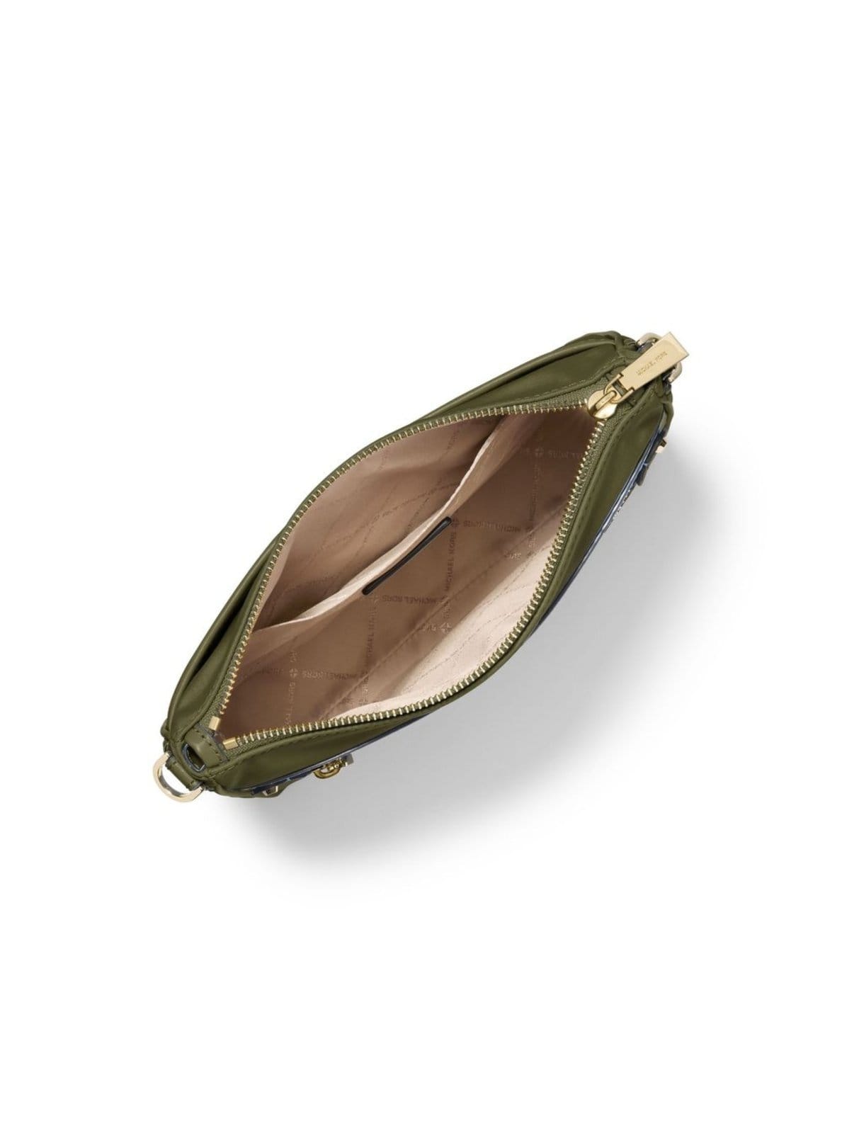 Vista 2 Bolsa Transversal Jet Set Grande De Náilon 32F5gt9c3c093 Michael Kors verde