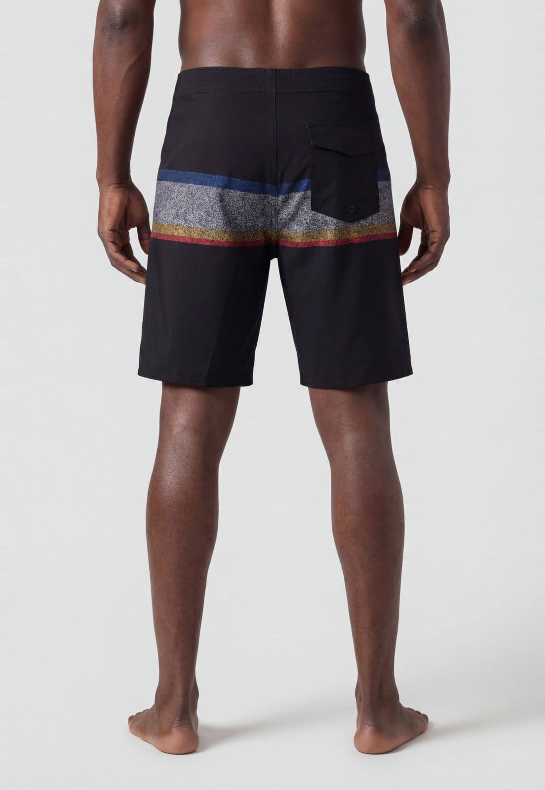 Vista 2 Boardshort Masculino Hang Loose Blacks 20 Preta Hang Loose preto