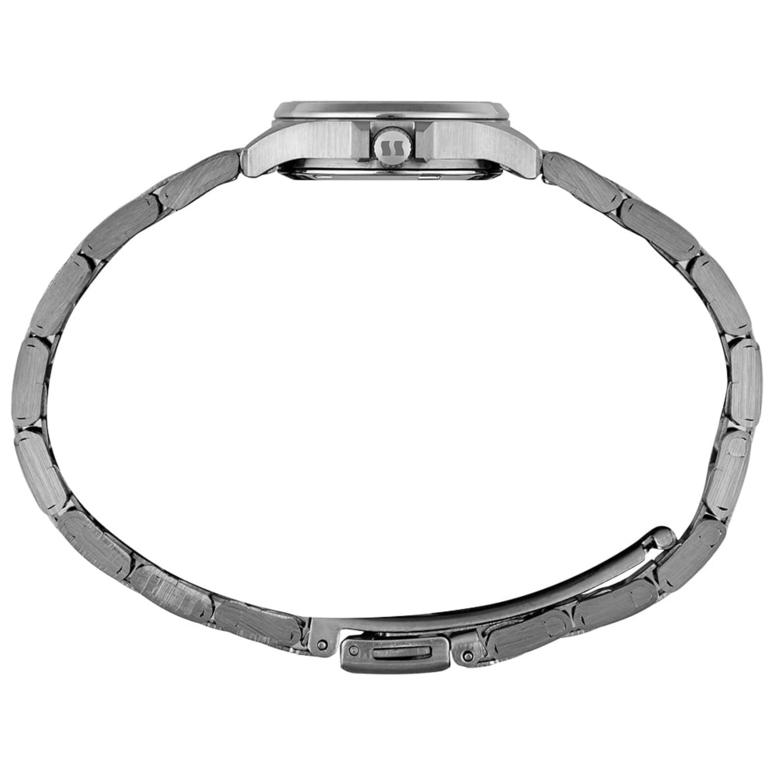 Vista 2 Relógio Feminino Seculus Bicolor com Marcações em Cristais Seculus prata