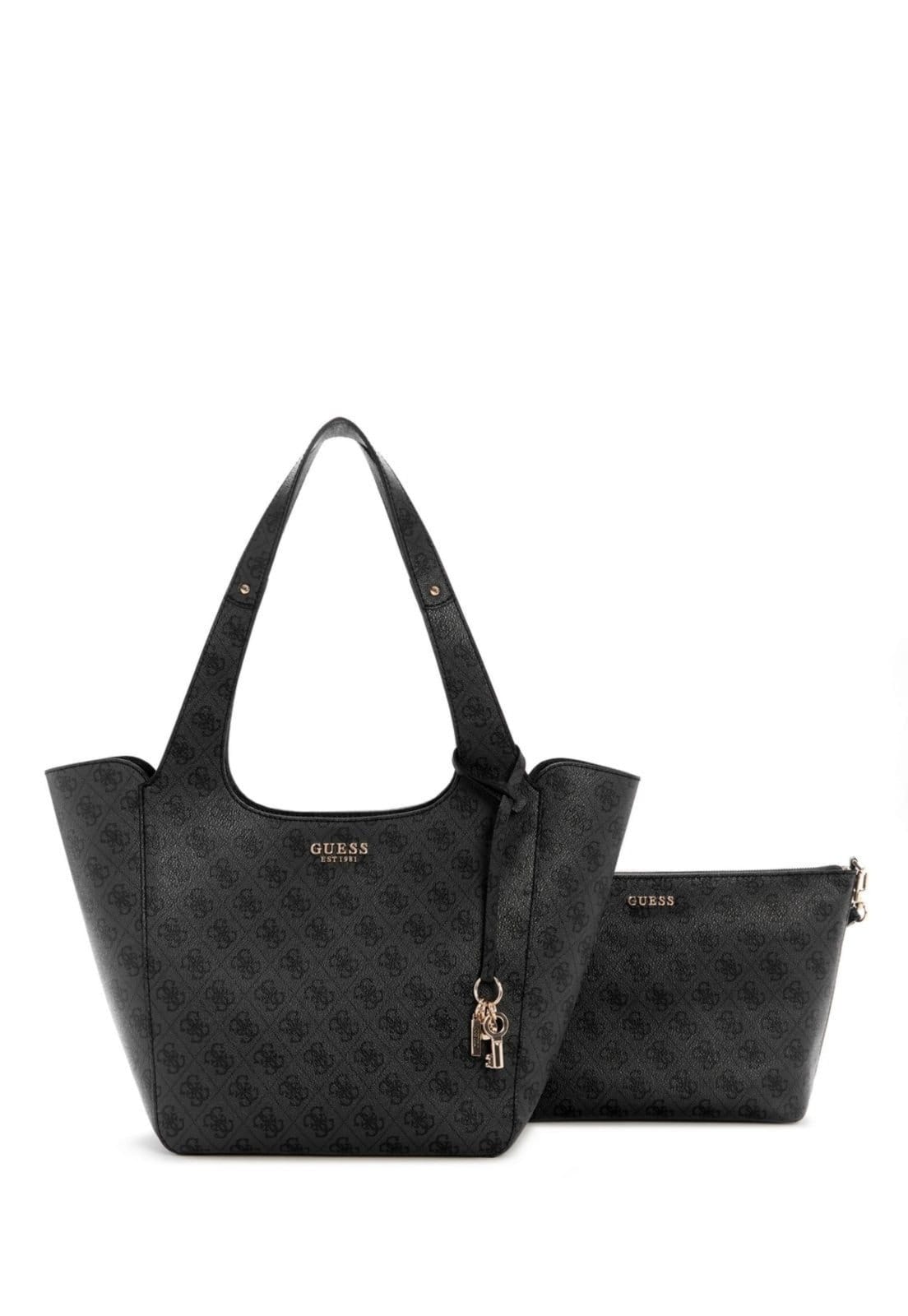 Vista 2 Bolsa Guess Calista Tote Guess preto