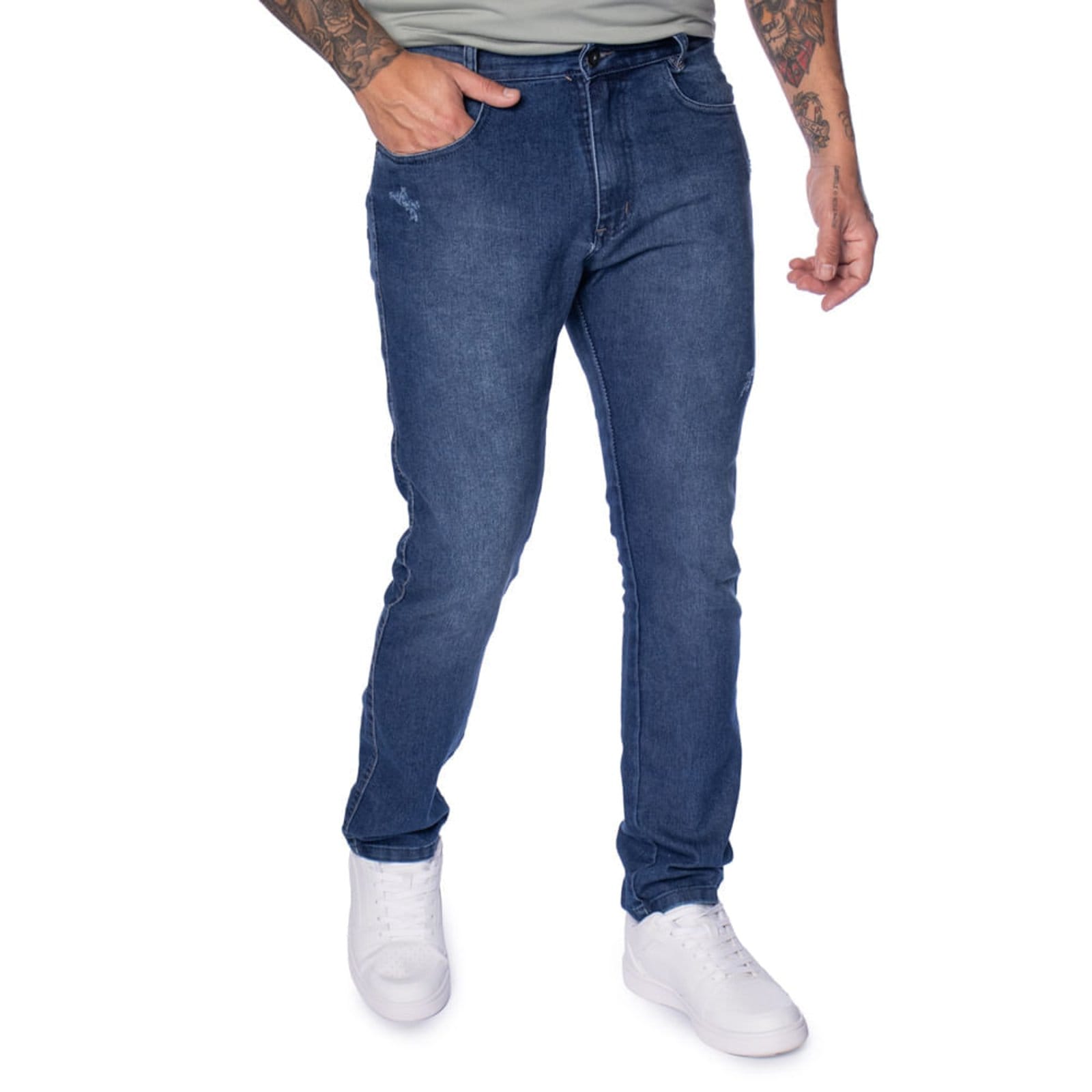 Calça Jeans Masculina Dixie Reta Lavagem Tradicional