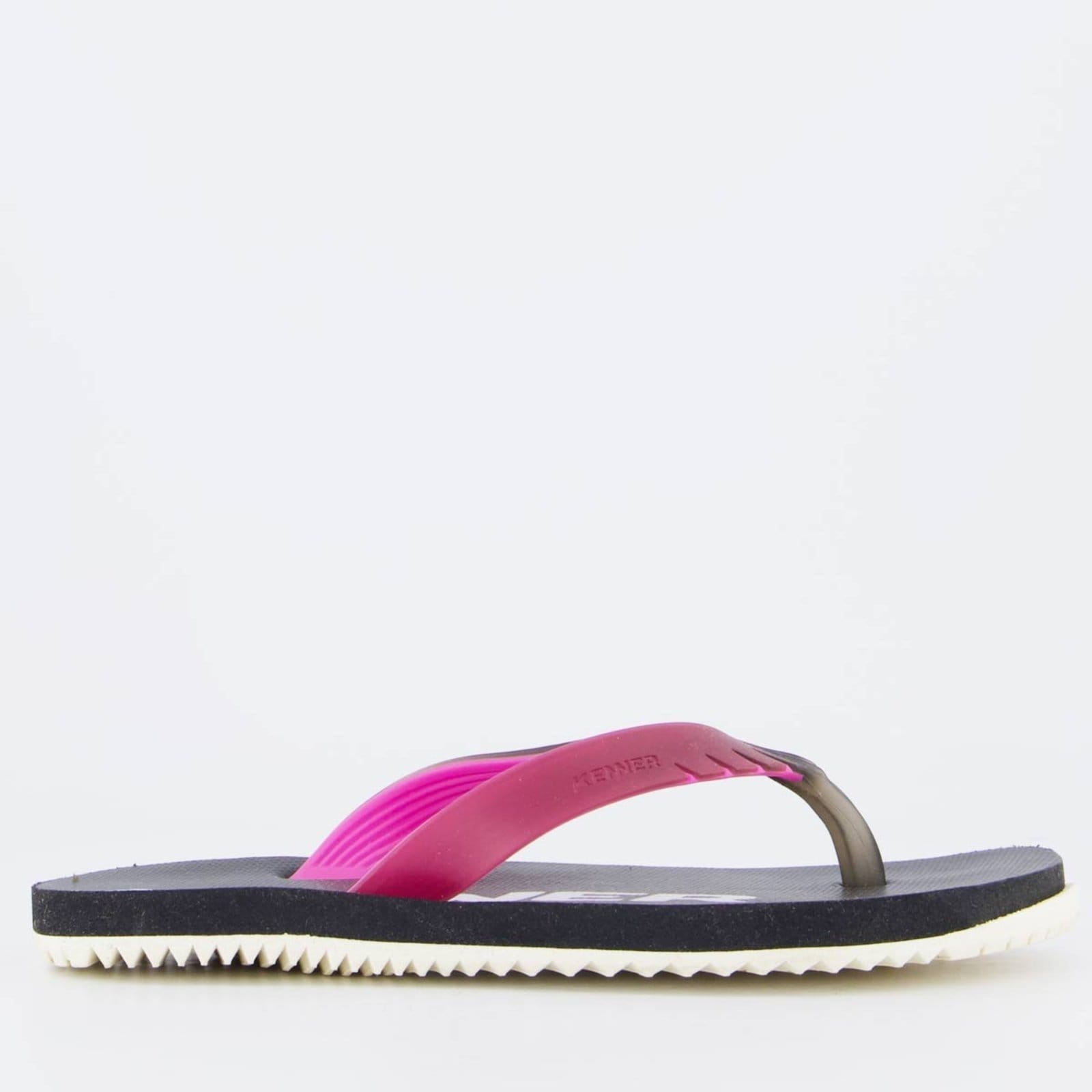 Vista 2 Chinelo Kenner RED Juvenil Preto e Rosa 745 preto red