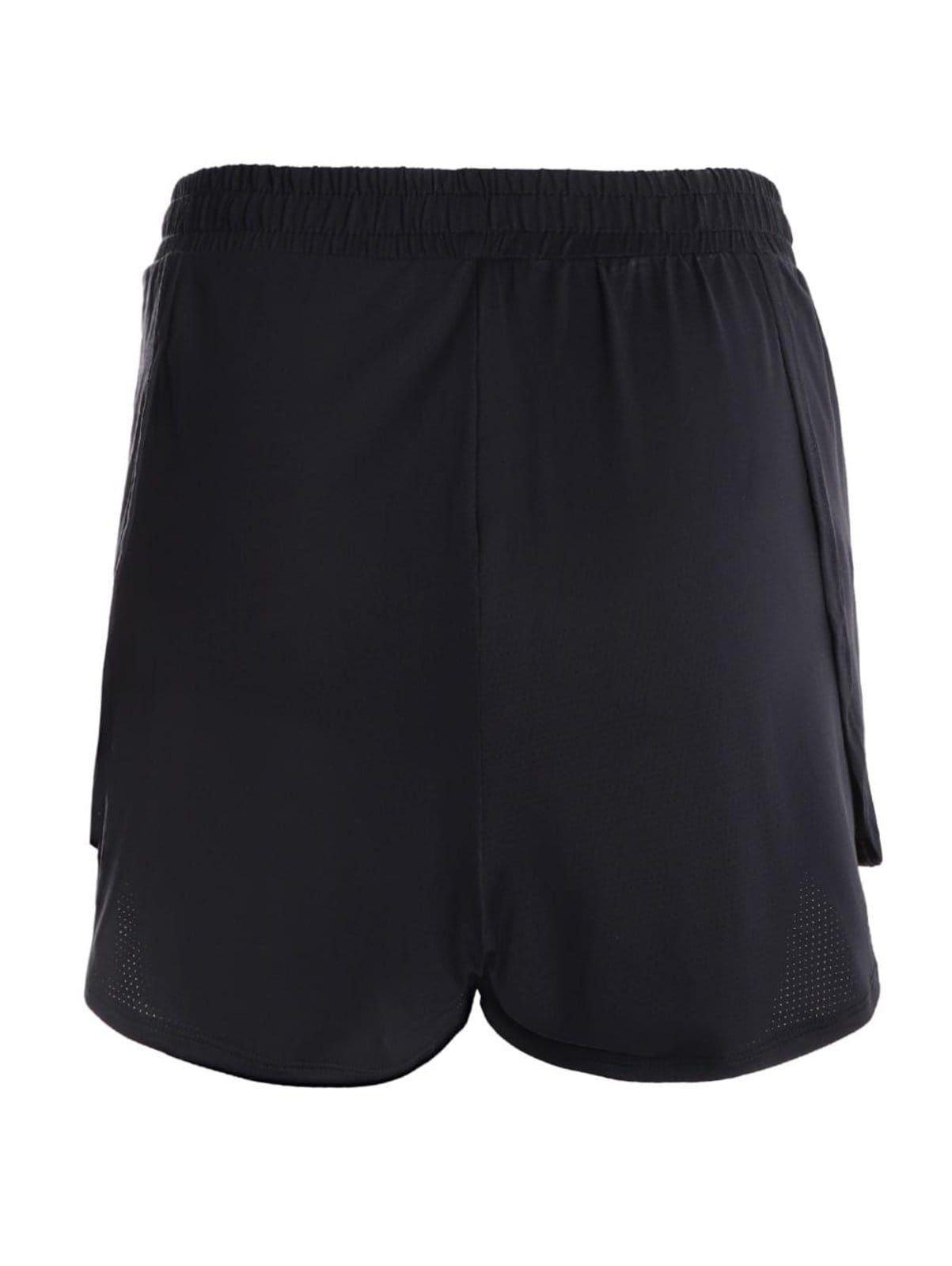 Vista 2 Bermuda Sobreposto Vels Feminina Vels preto