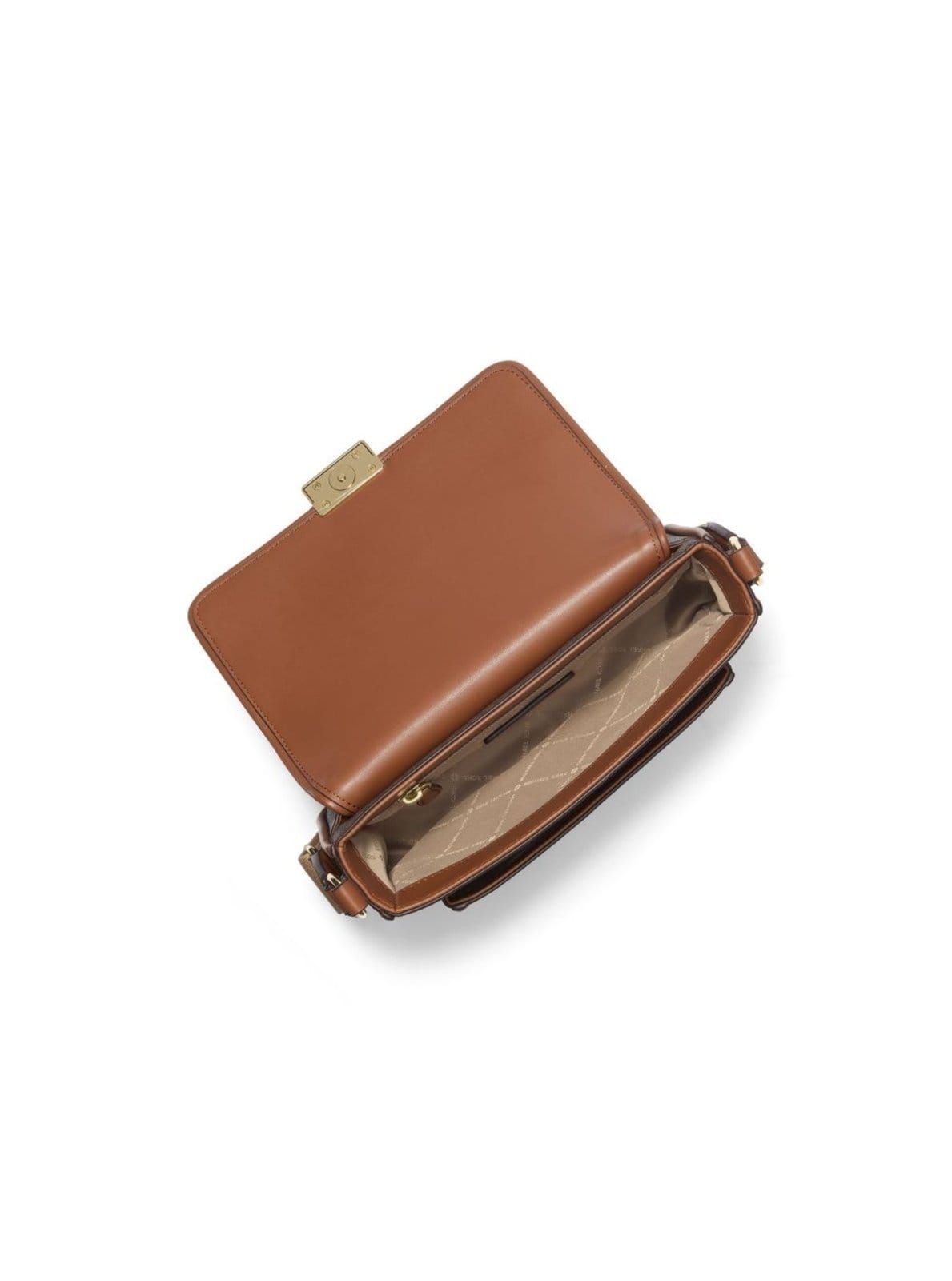 Vista 2 Bolsa Transversal Bradshaw Logo Média 35R5g2bm8b200 Michael Kors marrom