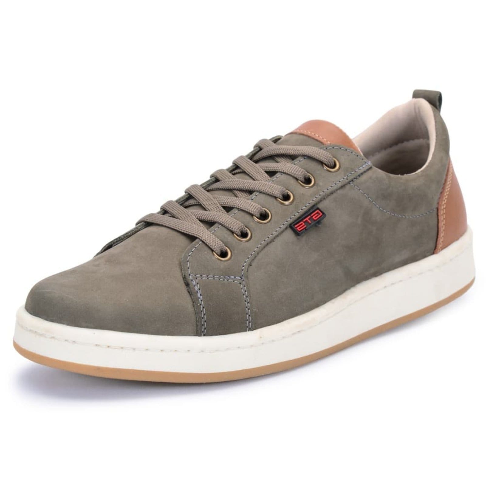 Vista 2 Sapatênis Masculino Casual Clube do Sapato de Franca DFT Cairo Café Clube do Sapato de Franca marrom