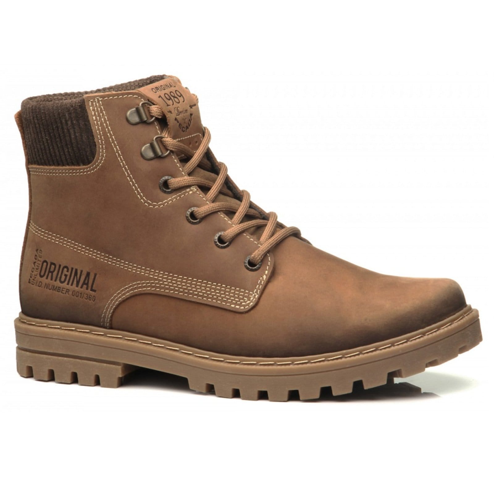 Vista principal Coturno Pegada 181502 Masculino PEGADA café