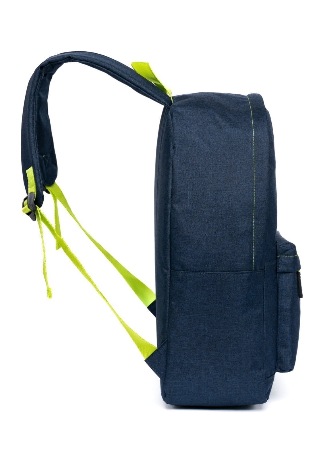 Vista 2 Mochila Coban Reforçada Casual Trabalho Faculdade Escola COBAN azul