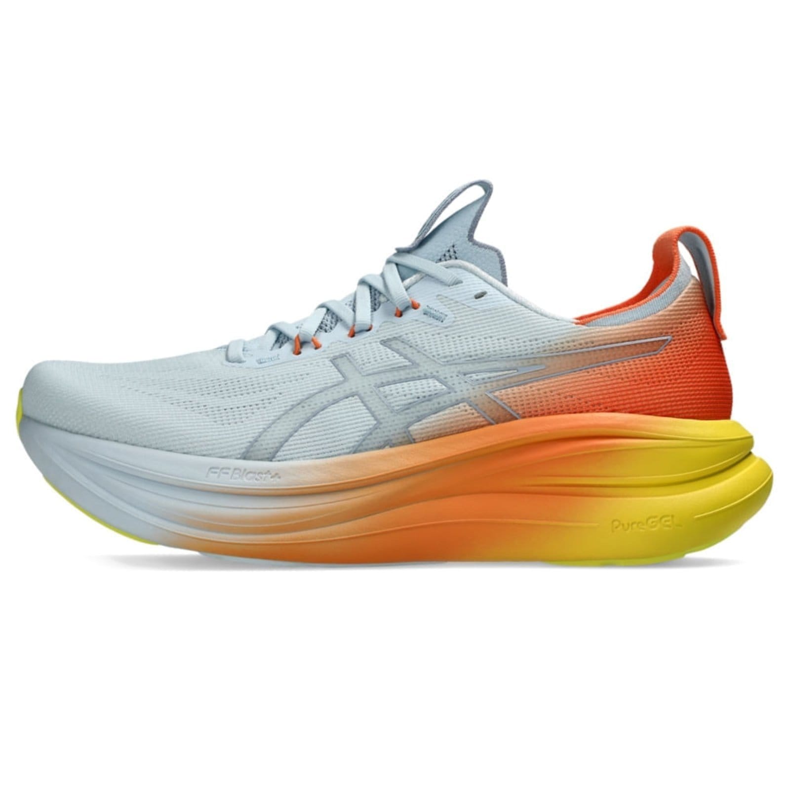 Tênis ASICS GEL Nimbus 28 - Masculino Laranja