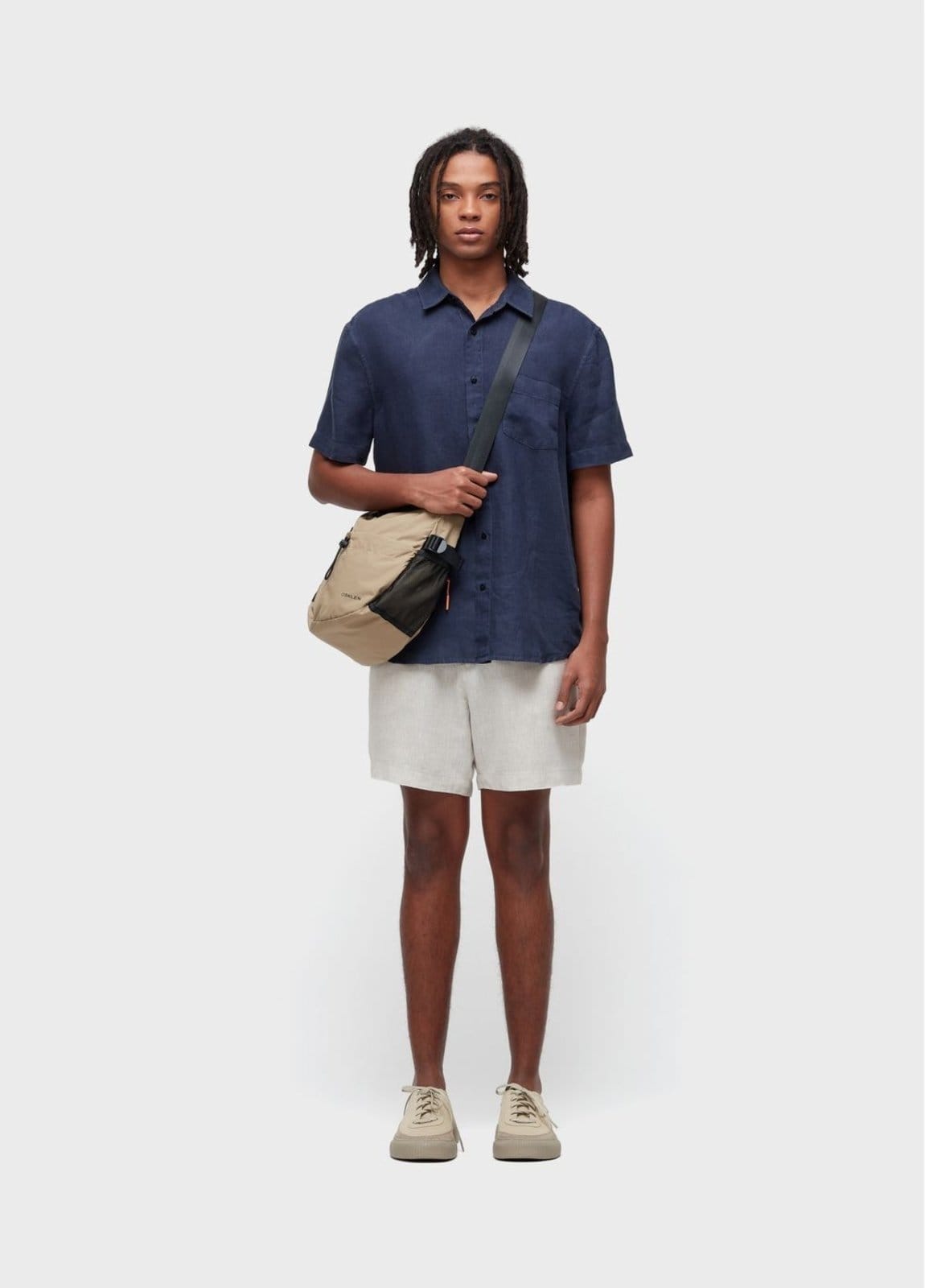 Bermuda alfaiataria flow bordado