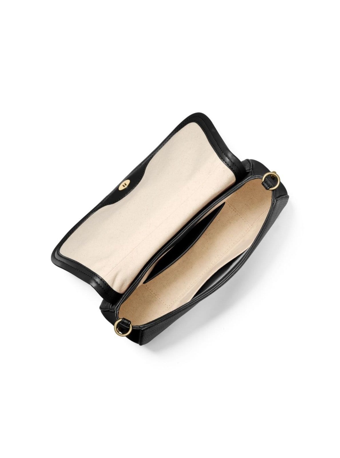 Vista 2 Bolsa De Ombro Nolita Média Em Couro 30R6GY5S2L001 Michael Kors preto