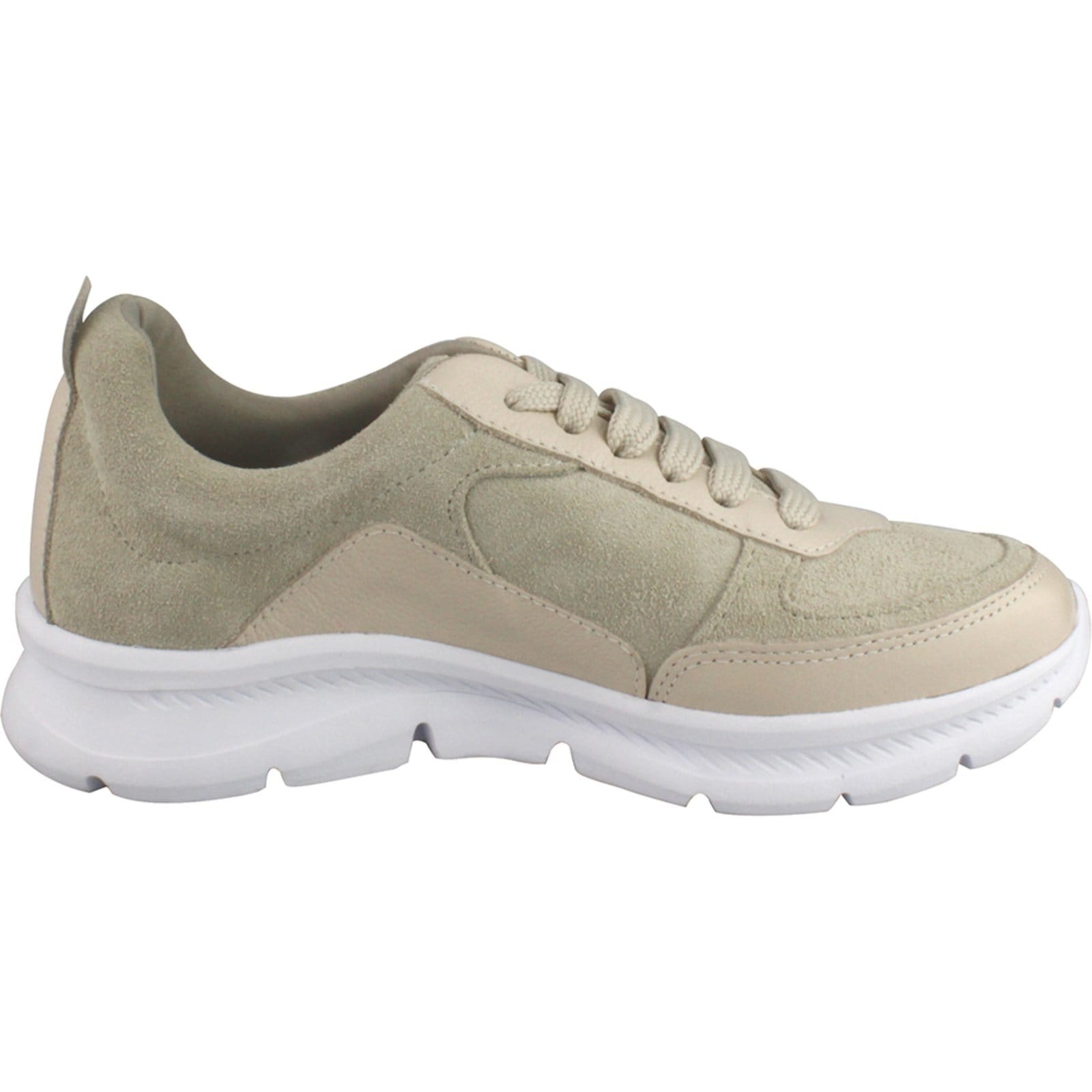 Vista principal Tênis Floré em camurça 2139 Off White Floré off-white white