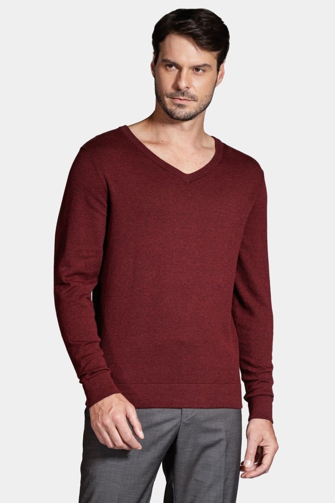 Tricot Manga Longa Gola v Bordeaux