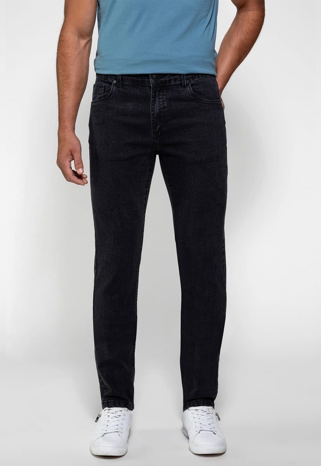 Calça Slim Straight Two Guess